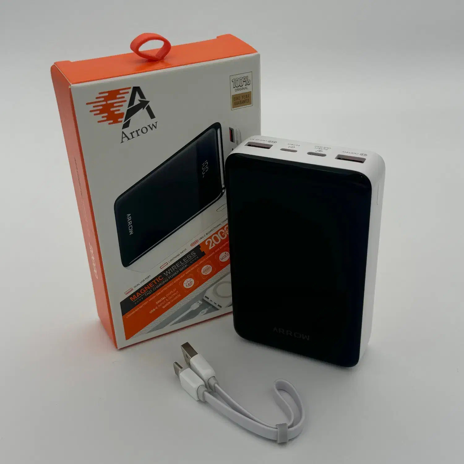 پاور بانک بی سیم ARP20W ظرفیت ۲۰۰۰۰میلی آمپر ARROW|لوازم جانبی موبایل و تبلت|تهران, زیبادشت|دیوار