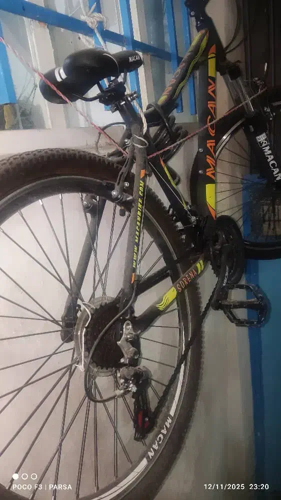دوچرخه دنده ای ماکان سایز 26|دوچرخه، اسکیت، اسکوتر|کرج, شهرک جهاننما|دیوار