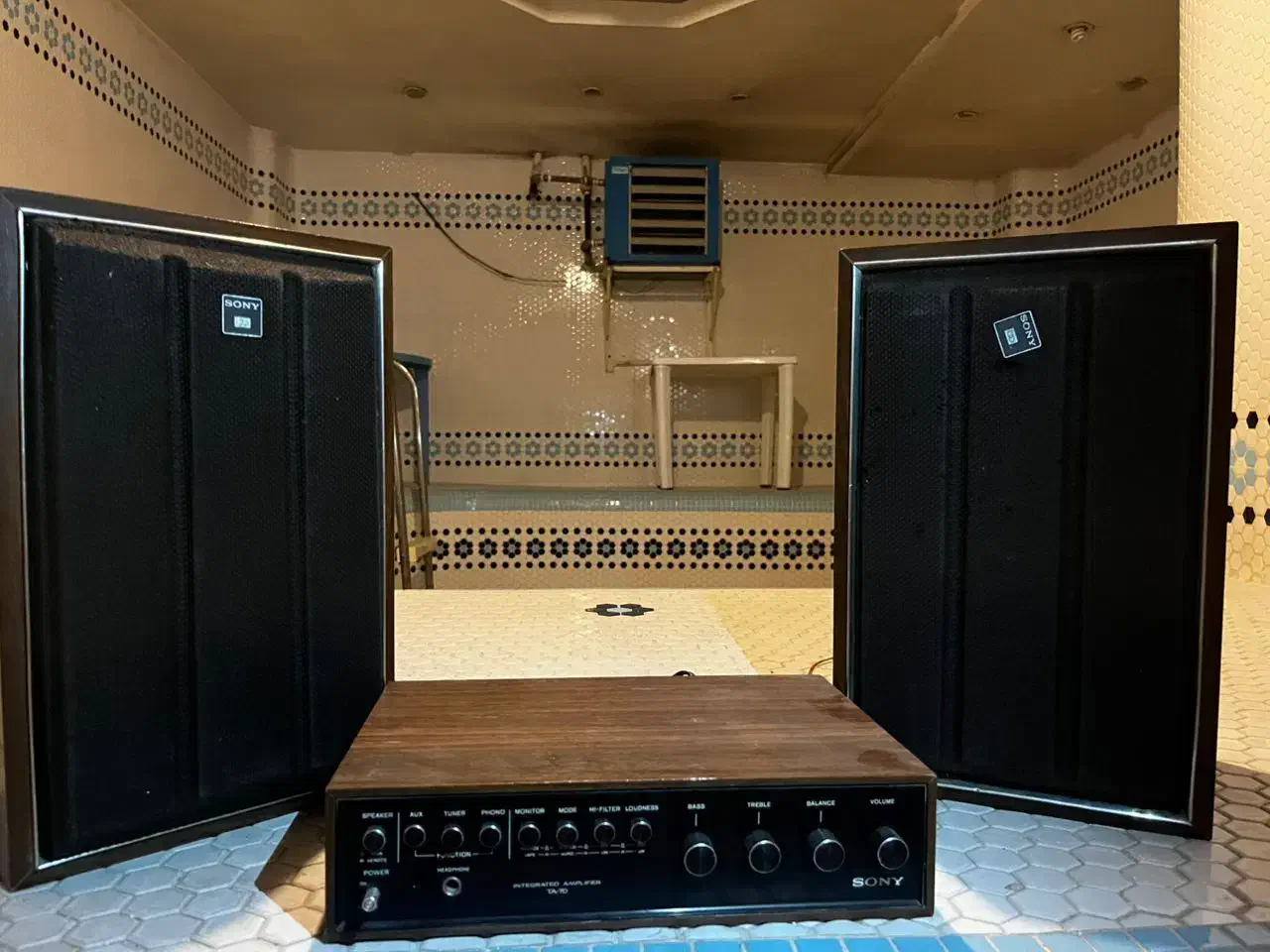 آمپلی سونی قدیمی بی نظیر|سیستم صوتی خانگی|تهران, شهرک نفت|دیوار