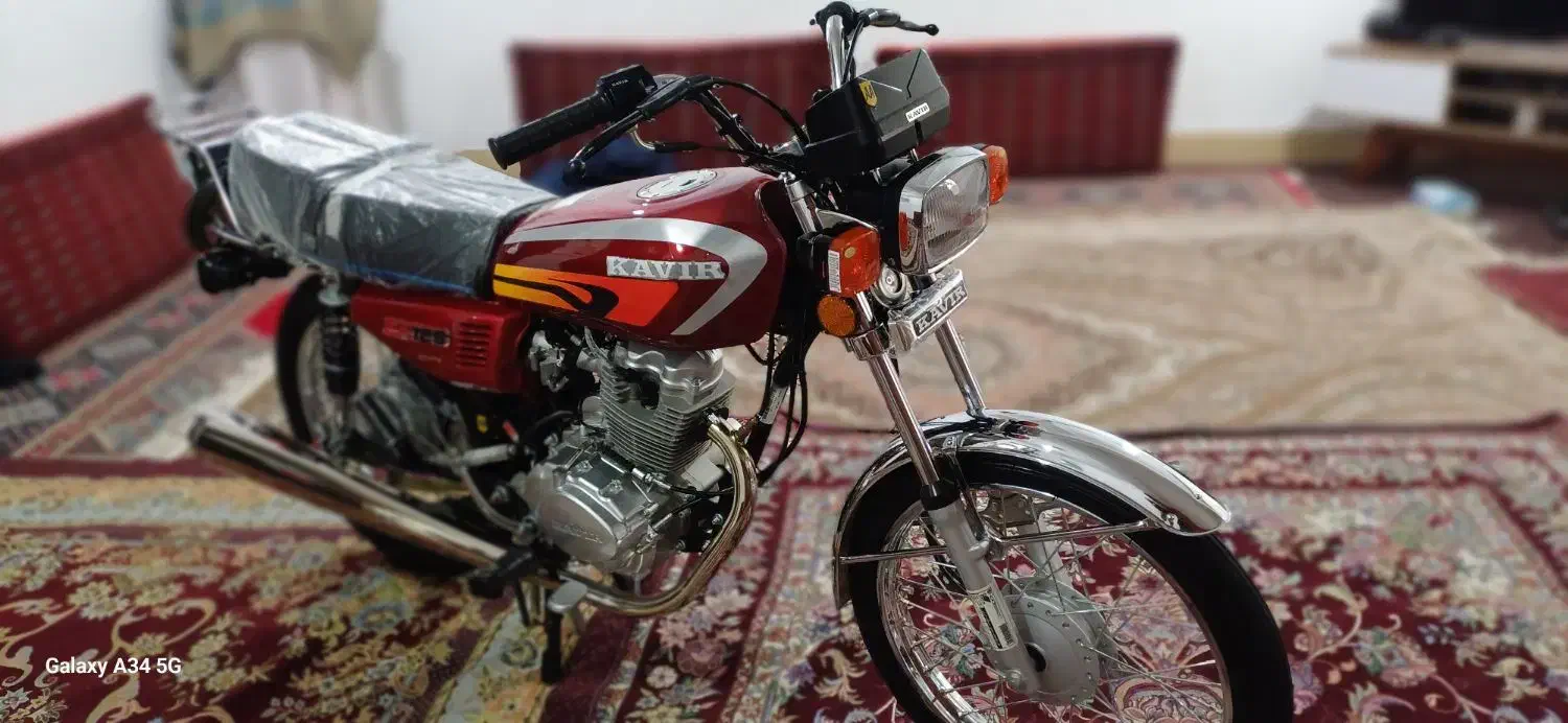 موتور سیکلت کویر 125ccخشک|موتورسیکلت|گنبد کاووس, |دیوار