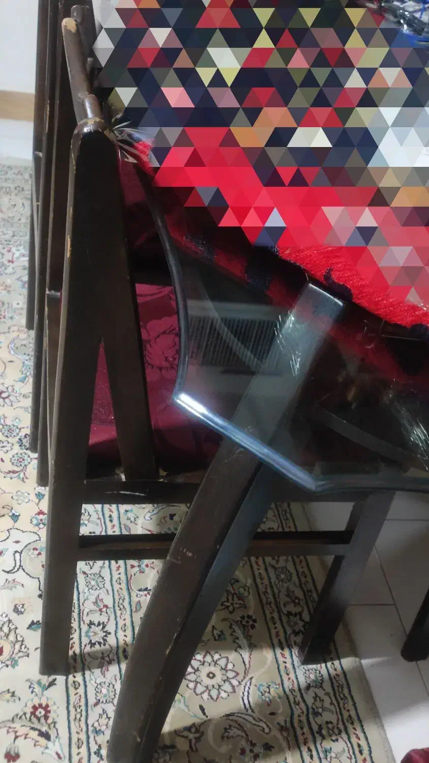 میزصندلی ناهارخوری 6نفره|میز و صندلی غذاخوری|گلبهار, شهر جدید گلبهار|دیوار