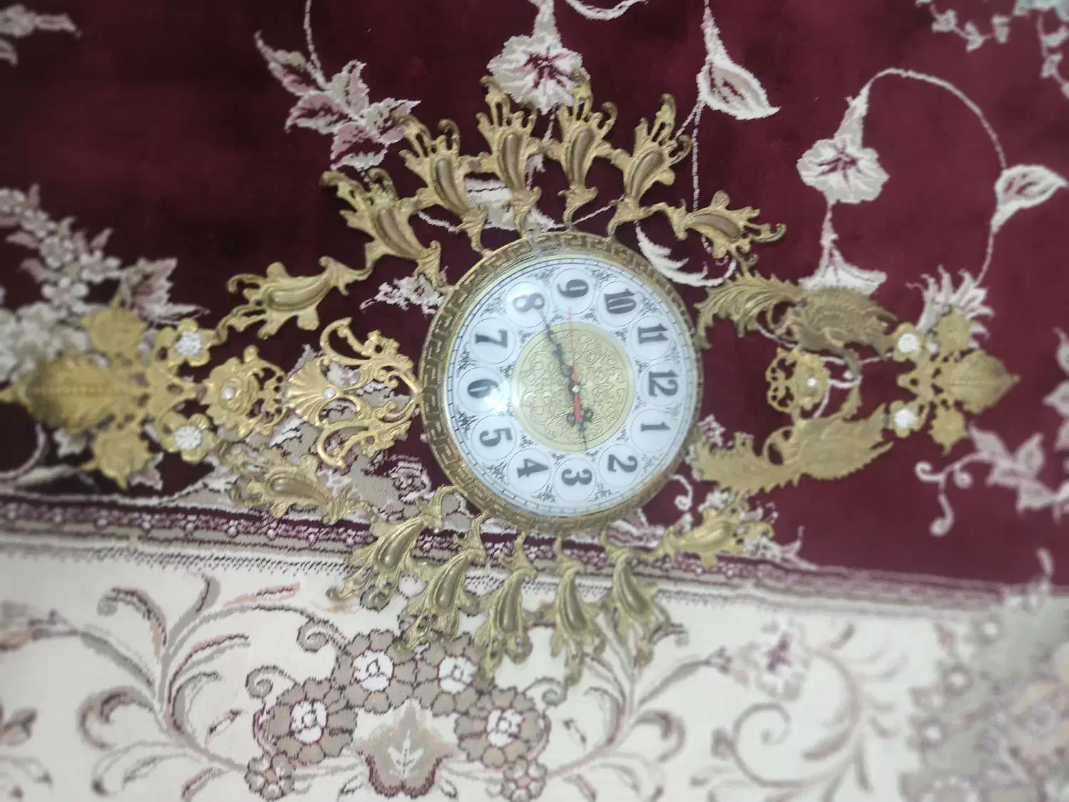 ساعت برنجی سالم|ساعت دیواری و تزئینی|اردبیل, |دیوار