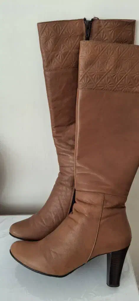 چکمه چرمی کامل نو|کیف، کفش، کمربند|بروجرد, |دیوار