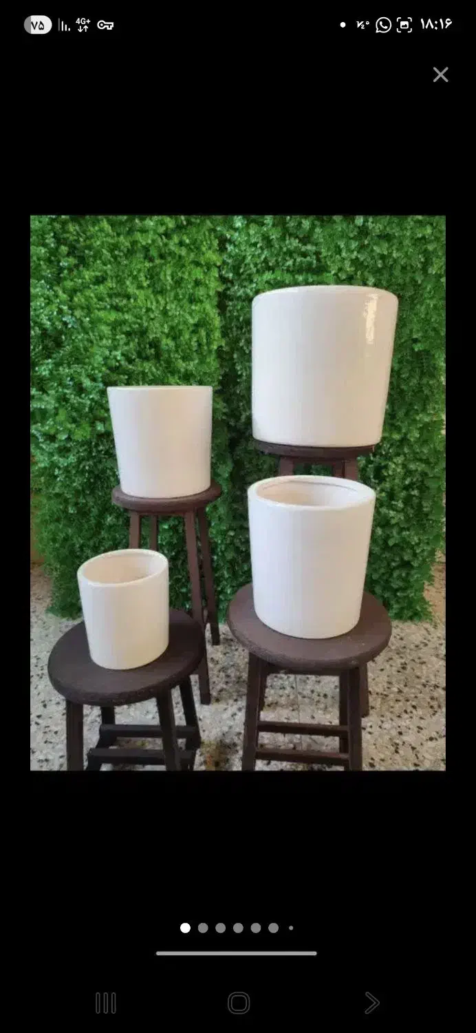 گلدان سرامیکی|حراج|اصفهان, پوریای ولی|دیوار