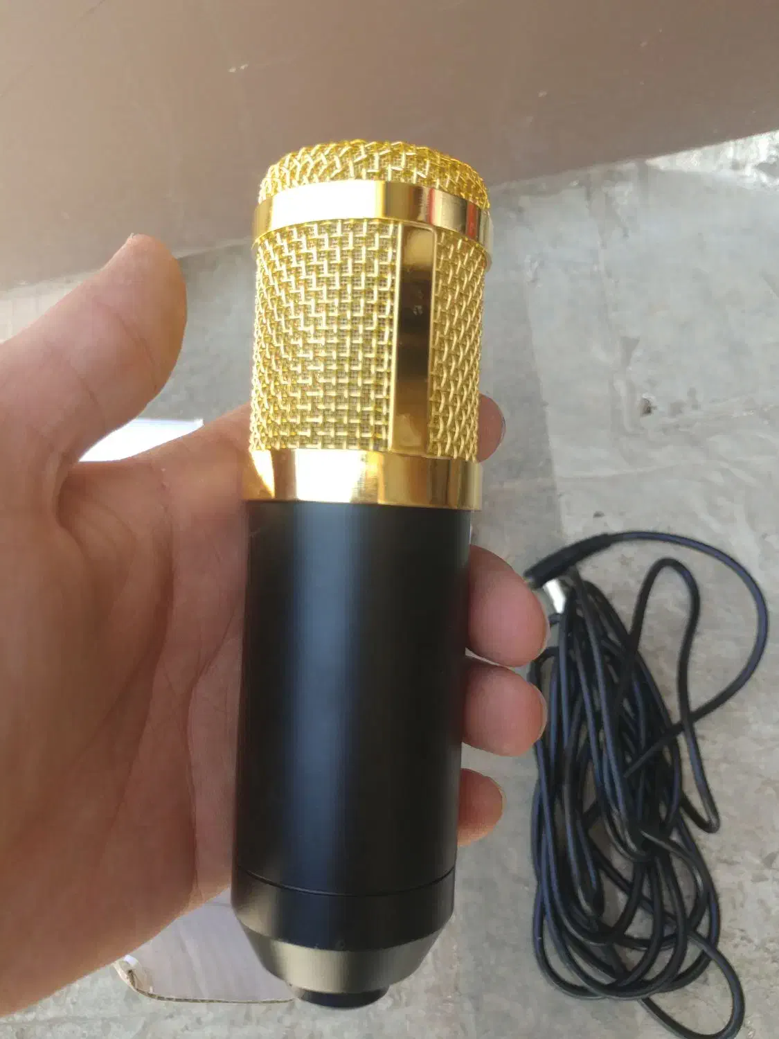 میکرفن و پایه|آلات موسیقی|فولادشهر, مسکن مهر فولادشهر|دیوار