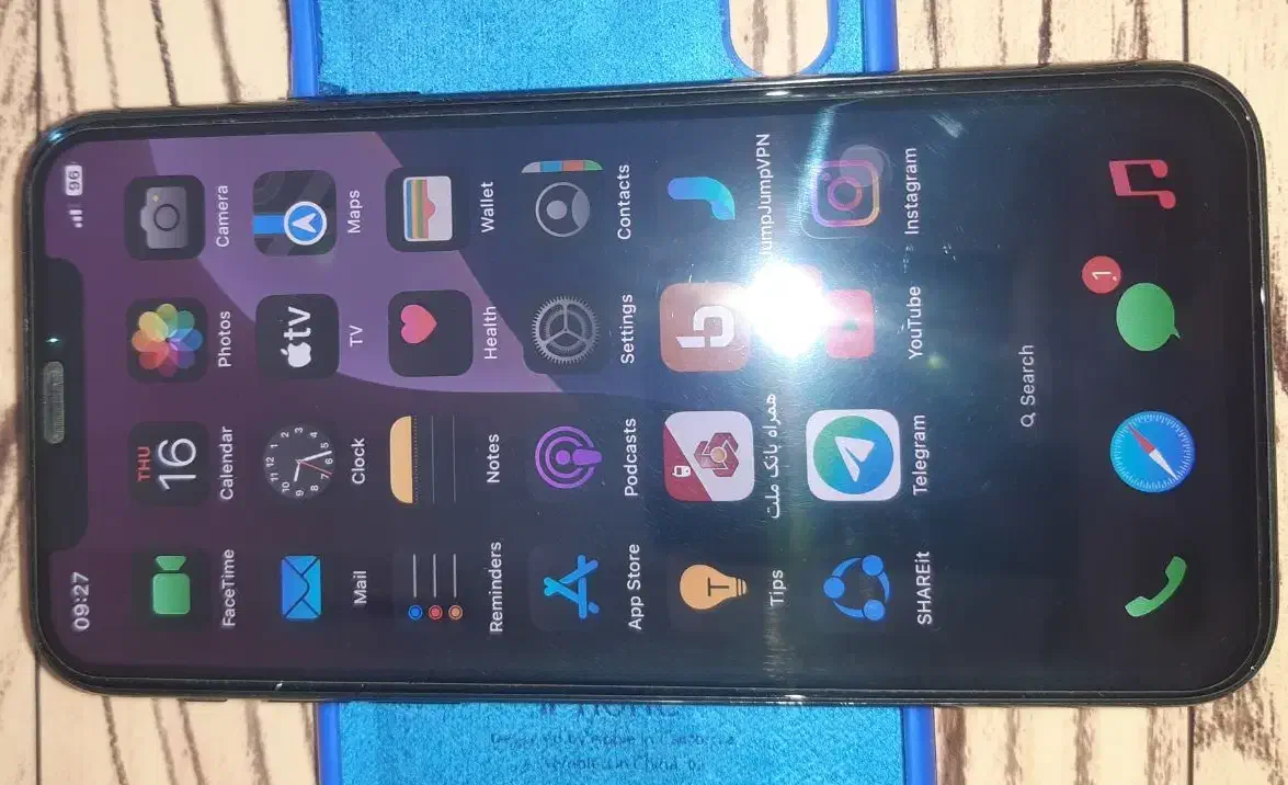آیفون xs 256 مشکی|موبایل|کاشان, پا نخل|دیوار