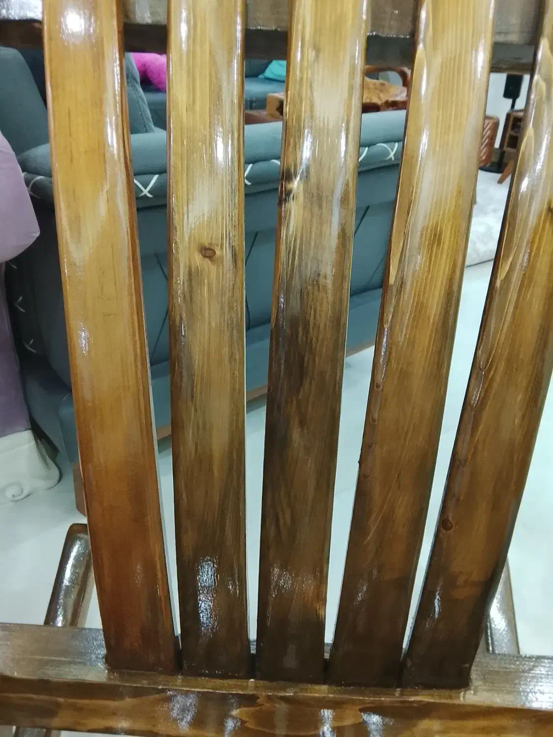 صندلی راک با بهترین چوب جنگلی|صندلی و نیمکت|رشت, معلم|دیوار