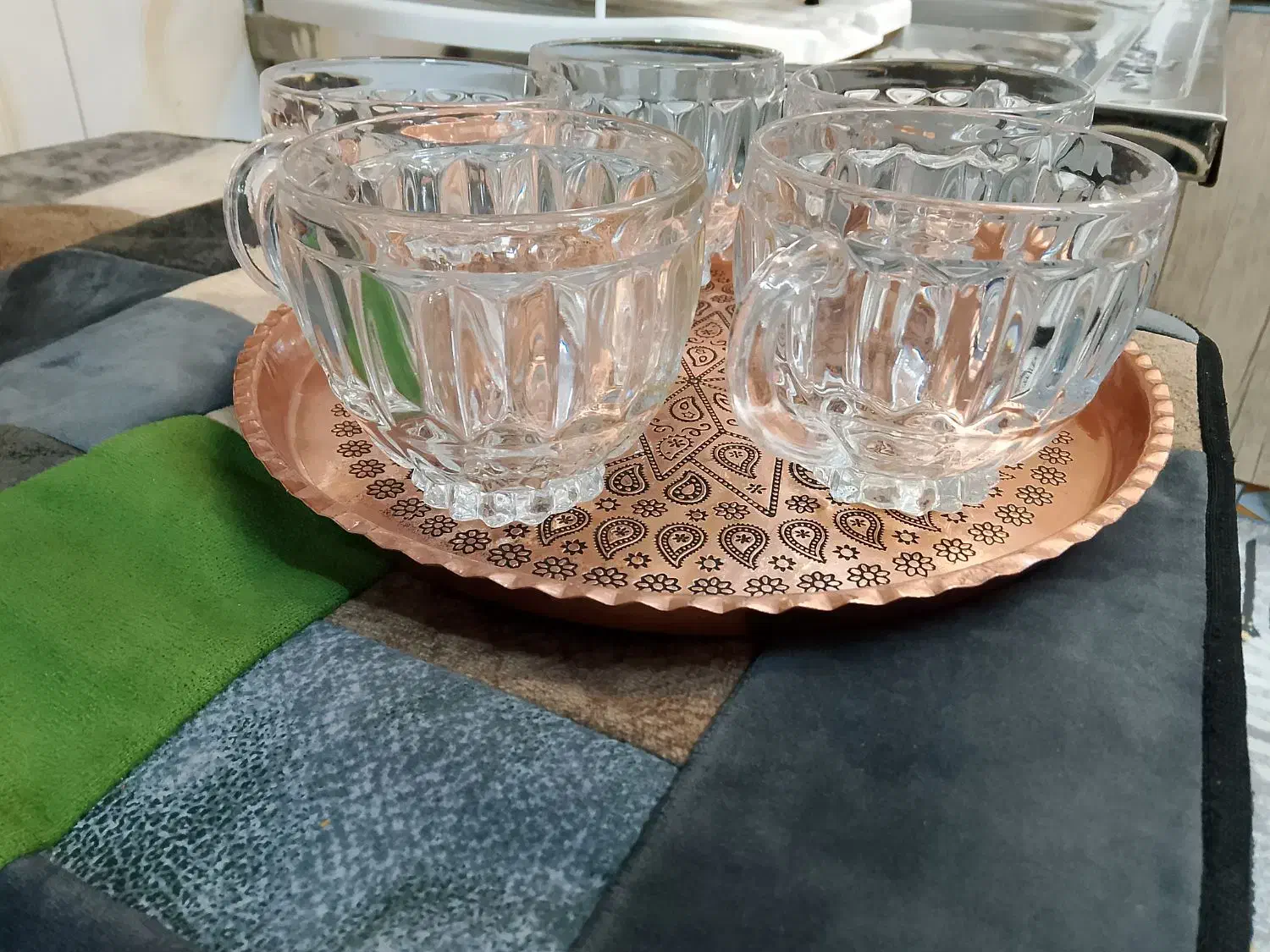 لیوان الماسی|ظروف سرو و پذیرایی|قم, قلعه کامکار|دیوار