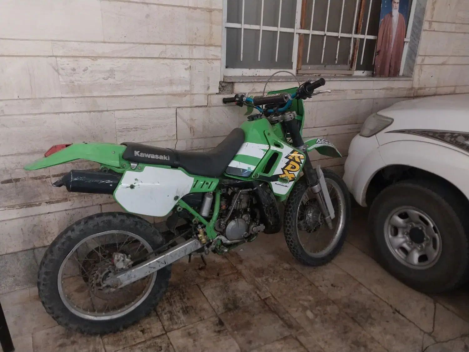 کادیکس ۲۰۰ پلاک قدیم kdx200|موتورسیکلت|تهران, پرستار|دیوار