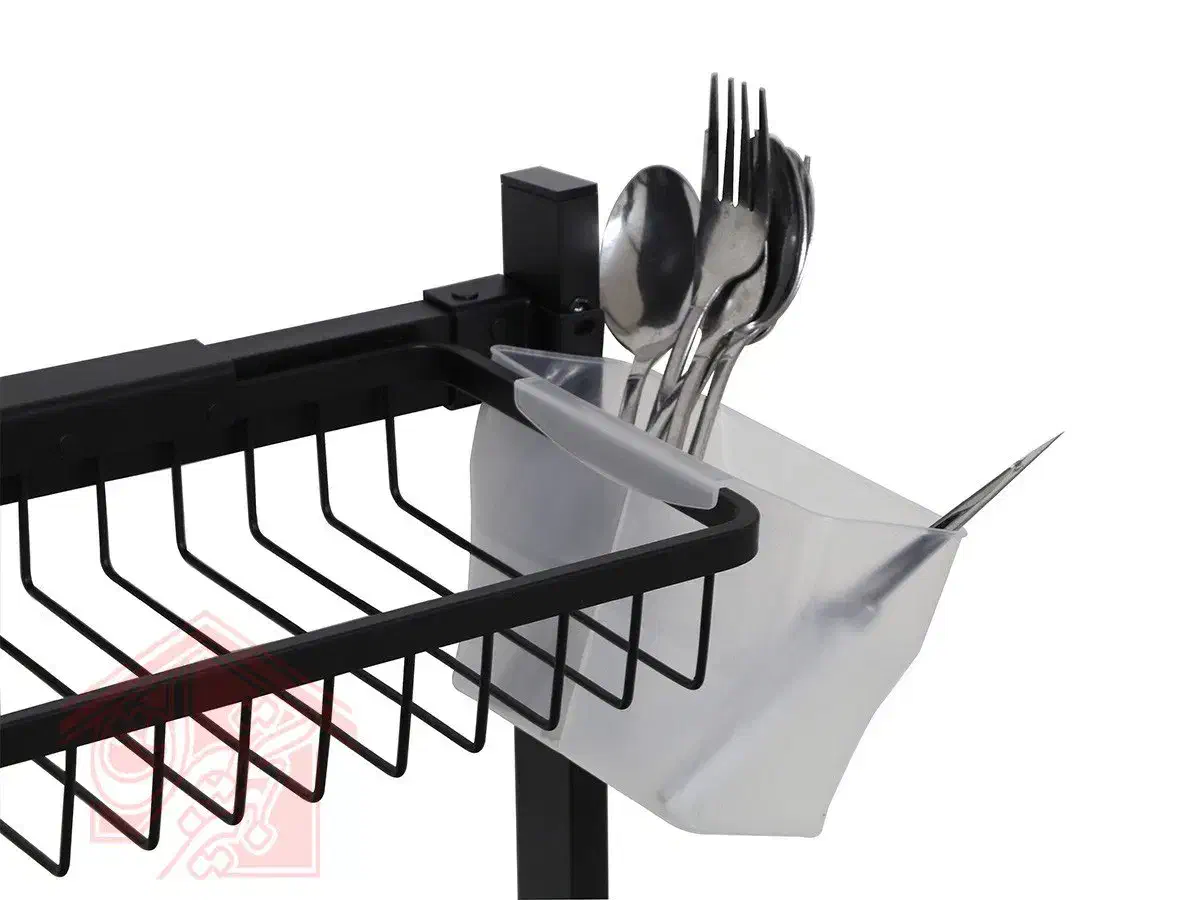 آبچکان روی سینک آلومینیومی مشکی|آبچکان و نظمدهنده ظروف|تهران, خاک سفید|دیوار