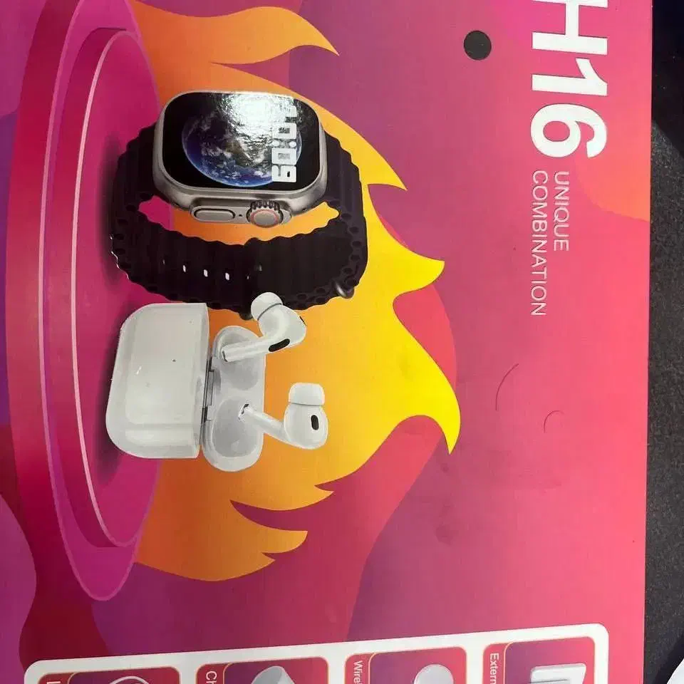 مژده پک کامل ایرپاد شارژر پاور بانک و ساعت هوشمند|لوازم جانبی موبایل و تبلت|خاوران, |دیوار