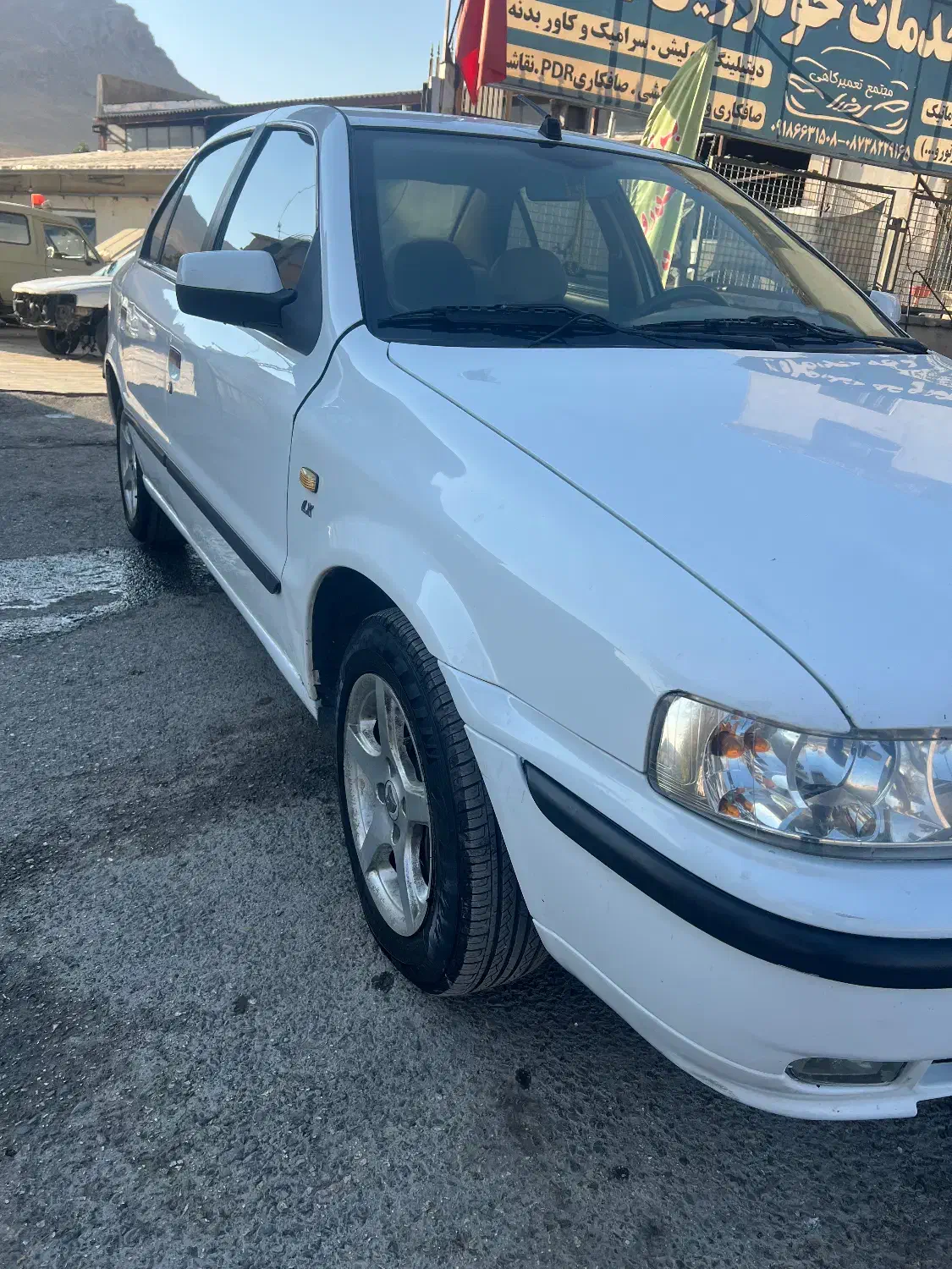 سمندEF7دوگانه بیرنگ و بدون ضربه|خودرو سواری و وانت|بیجار, |دیوار