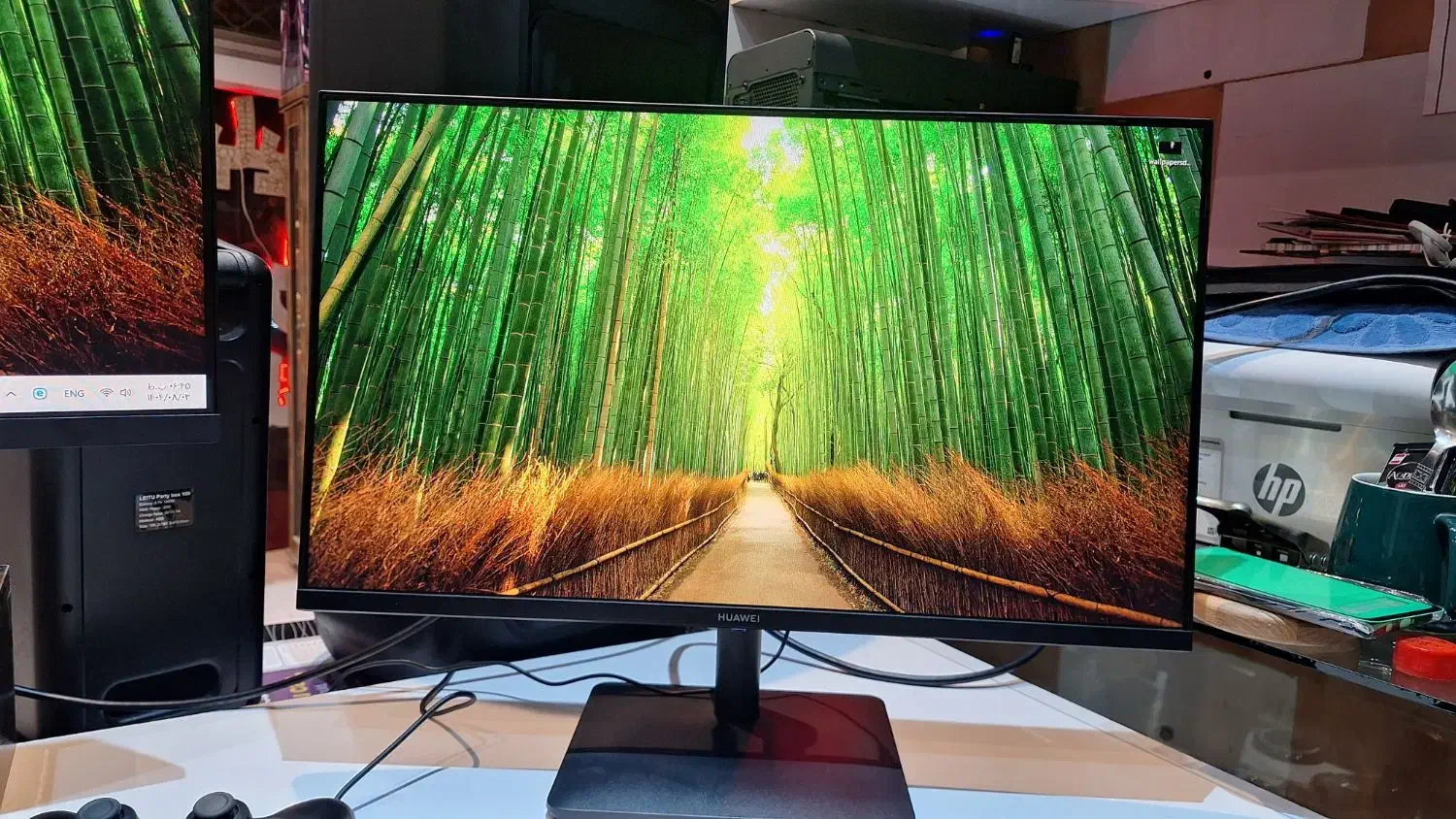مانیتور ۲۴ اینچ هواوی|قطعات و لوازم جانبی رایانه|مبارکه, |دیوار