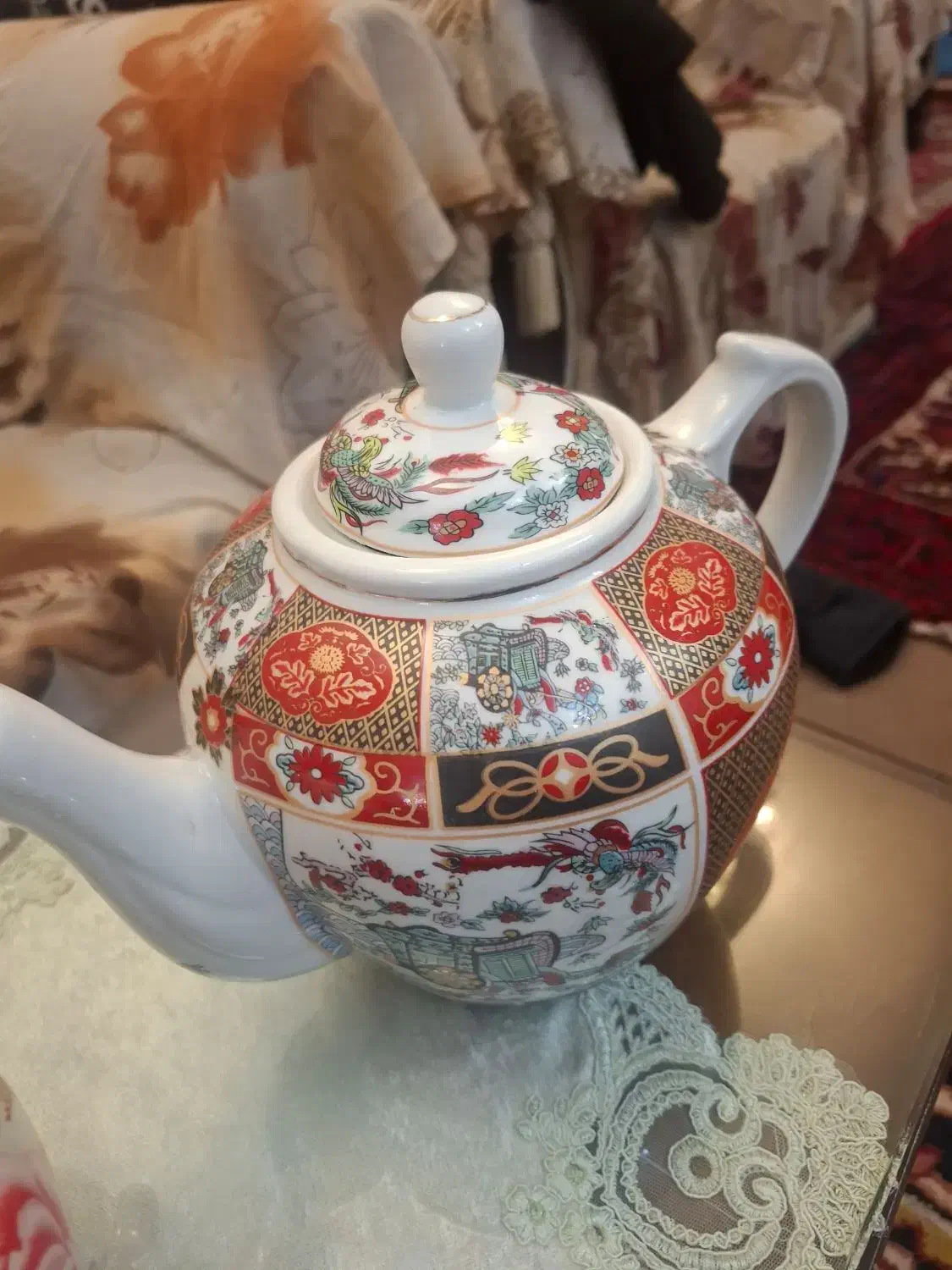 دوعدد قوری قدیمی بزرگ نو|قوری، کتری، قهوهساز دستی|تبریز, |دیوار