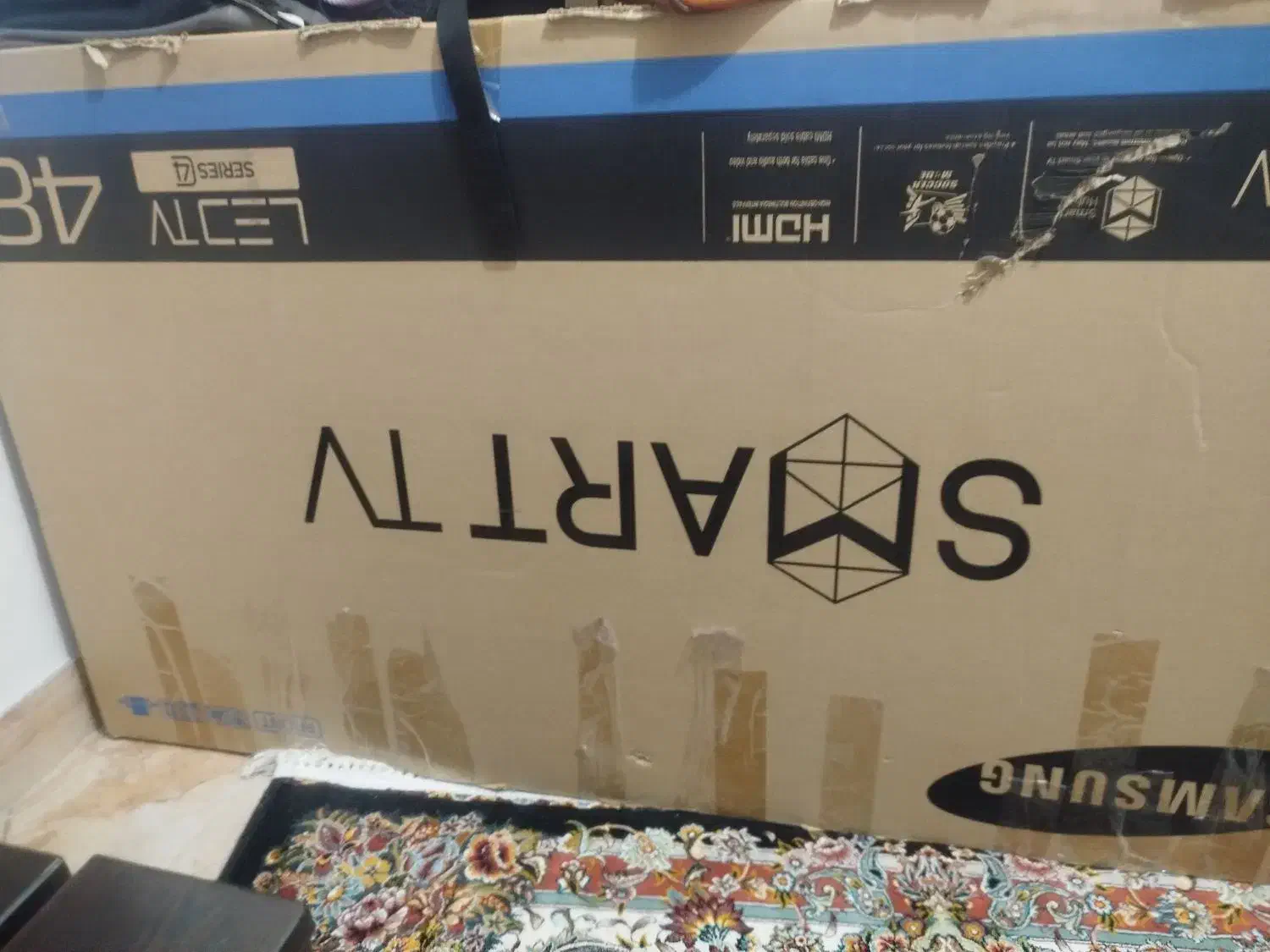 تلویزیون 48 اینچ سامسونگ|تلویزیون و پروژکتور|تبریز, |دیوار