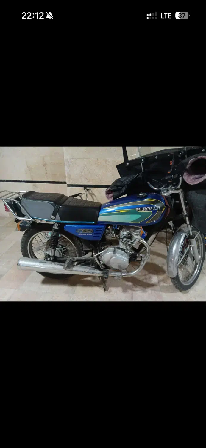 موتور ۱۲۵ مدل ۸۸|موتورسیکلت|تاکستان, |دیوار