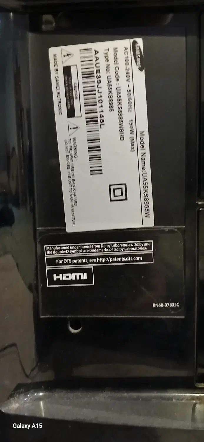 تلویزیون ال ای دی منحنی 55 سامسونگ|تلویزیون و پروژکتور|تهران, جنت‌آباد جنوبی|دیوار