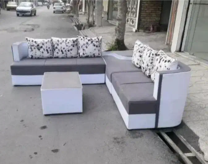 مبل راحتی  ال /پارچه های با کیفـیت- رنگ های جذاب|مبلمان خانگی و میز عسلی|تهران, شهرک شریفی|دیوار