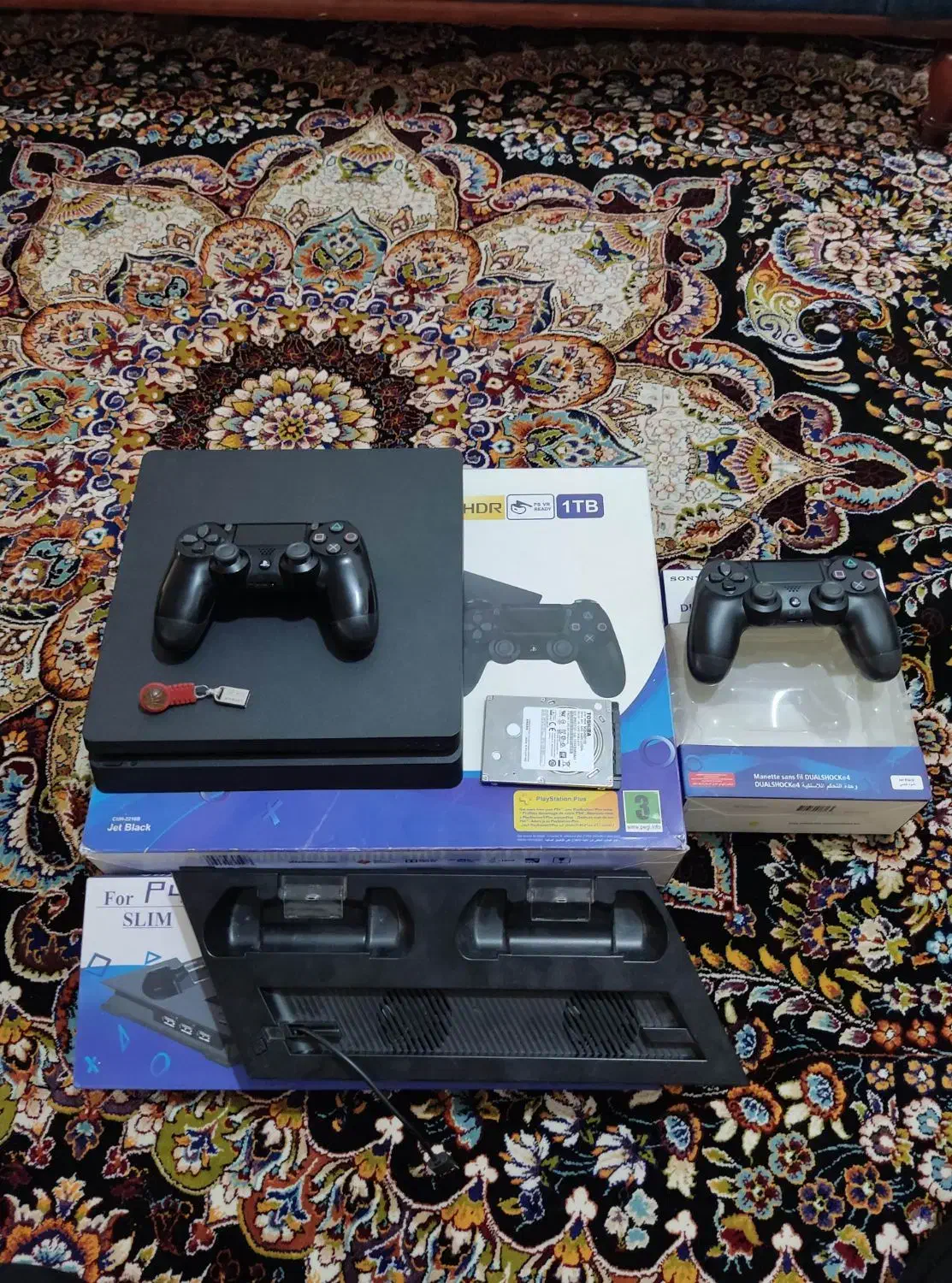 ps4 slim 1T کپی خور|کنسول، بازی ویدئویی و آنلاین|تهران, اقدسیه|دیوار