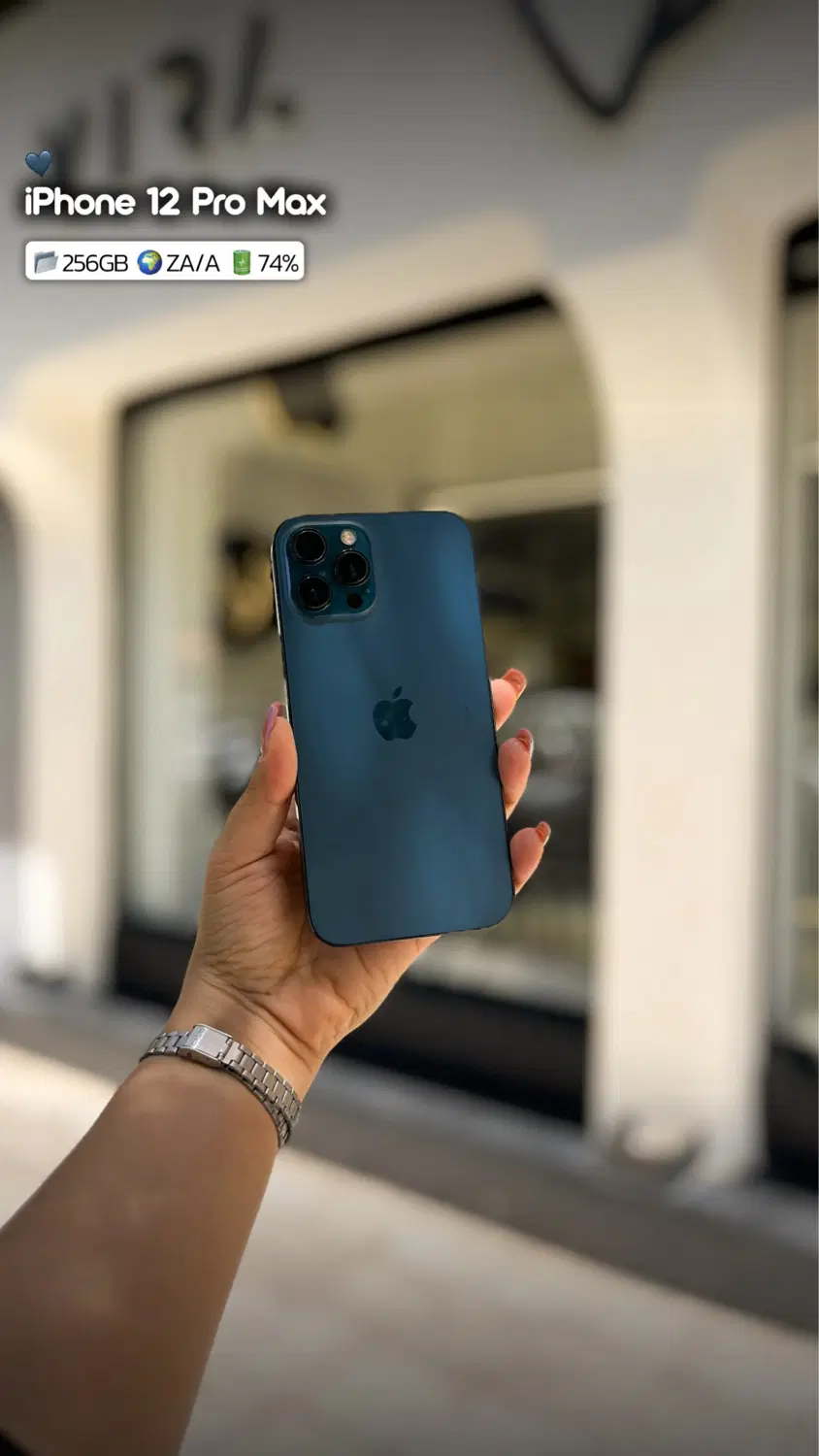 12 Pro Max 256GB ZA 77%|موبایل|قم, بکایی|دیوار