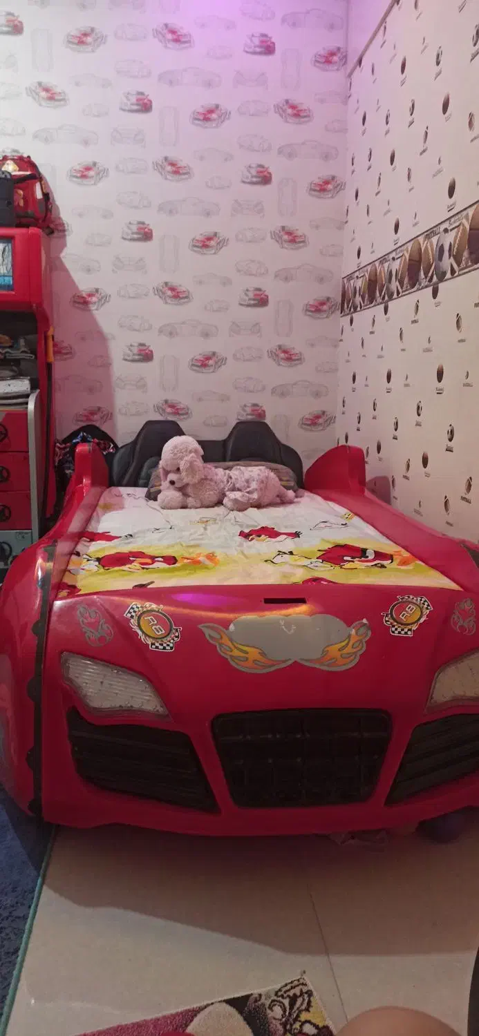 تخت فایبر گلاس ماشینی|تخت و سرویس خواب|خرمآباد, |دیوار