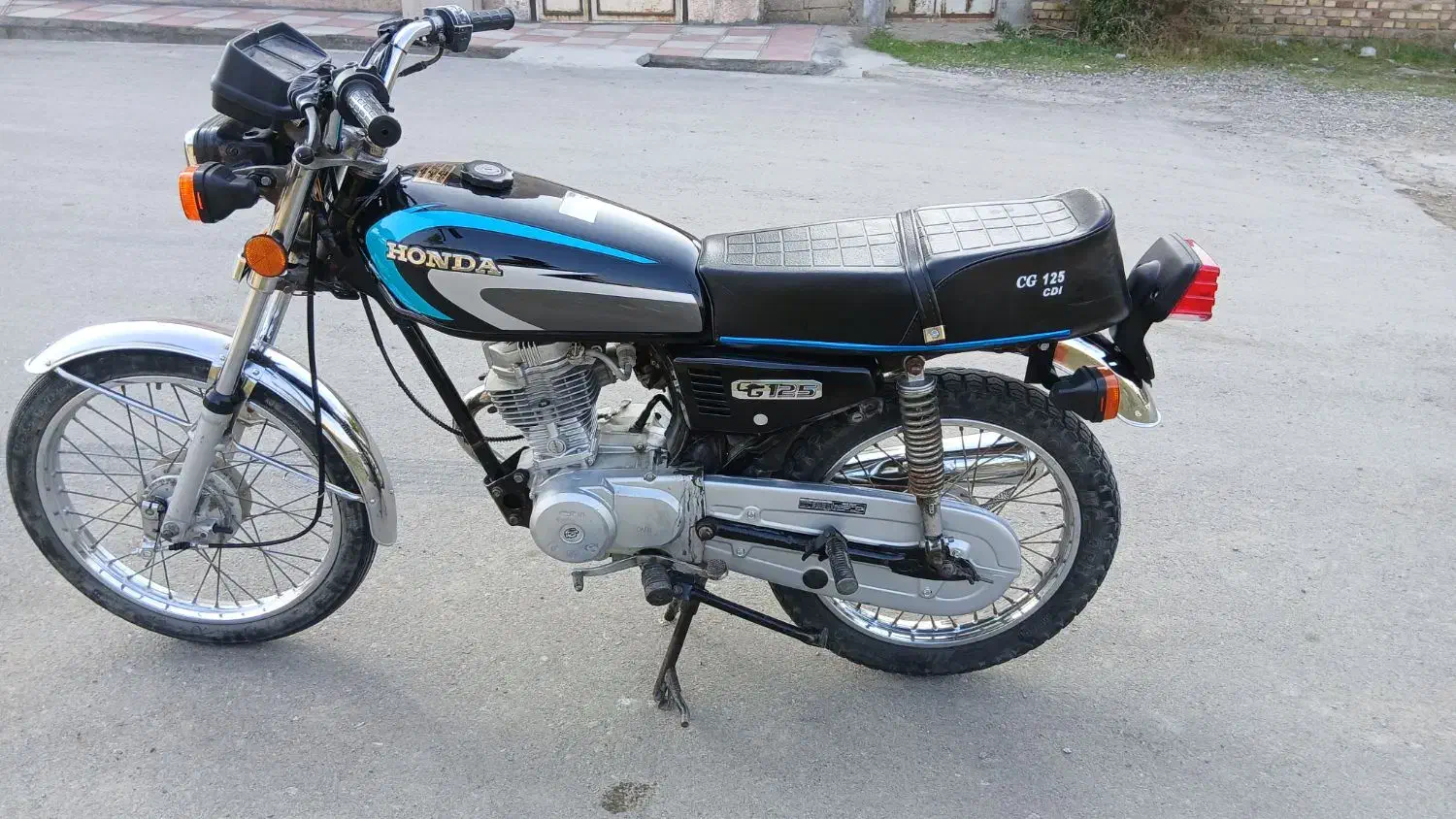 125احسان تک هندل روشن بدون خرج درحد با برگه مزایده|موتورسیکلت|گنبد کاووس, |دیوار