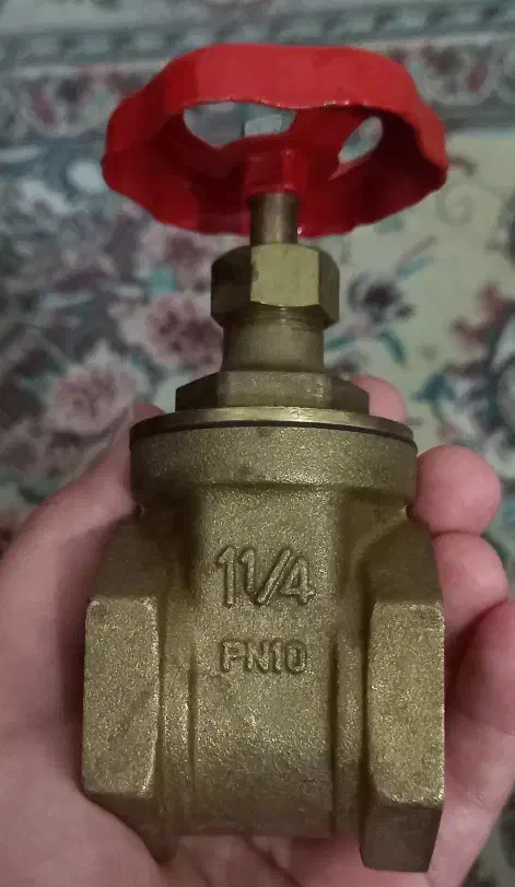 شیر آبی برنجی|لوازم سرویس بهداشتی|بیرجند, |دیوار