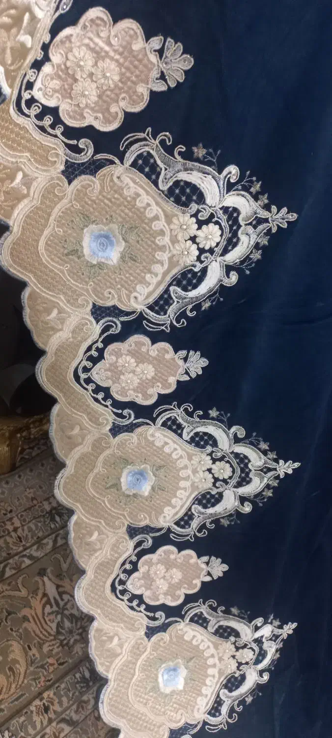 دستک پرده مخمل|پرده، رانر، رومیزی|مشهد, نظام دوست|دیوار