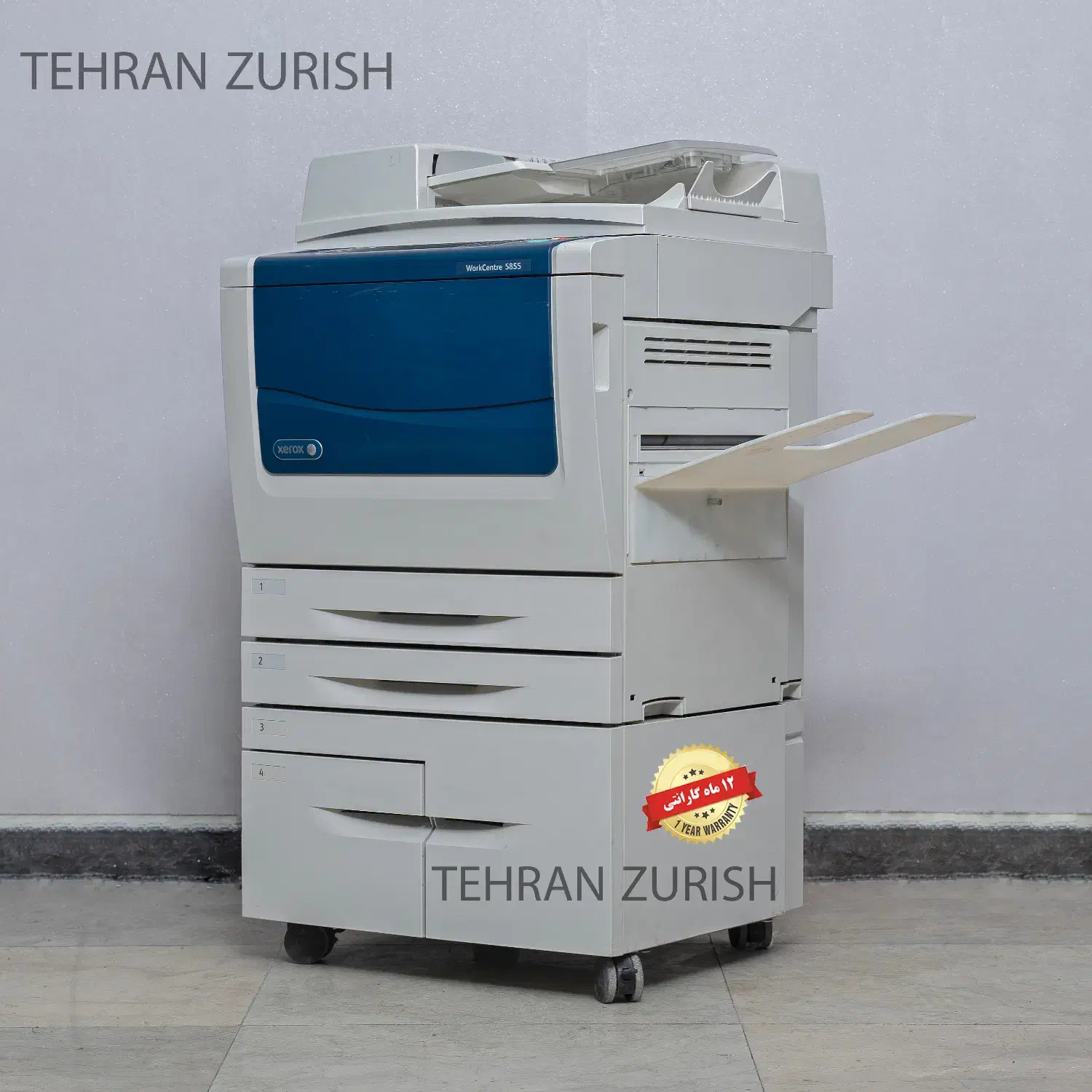 دستگاه کپی زیراکس  5855 اروپا ( دو سال گارانتی )|پرینتر، اسکنر، کپی، فکس|تهران, ایرانشهر|دیوار