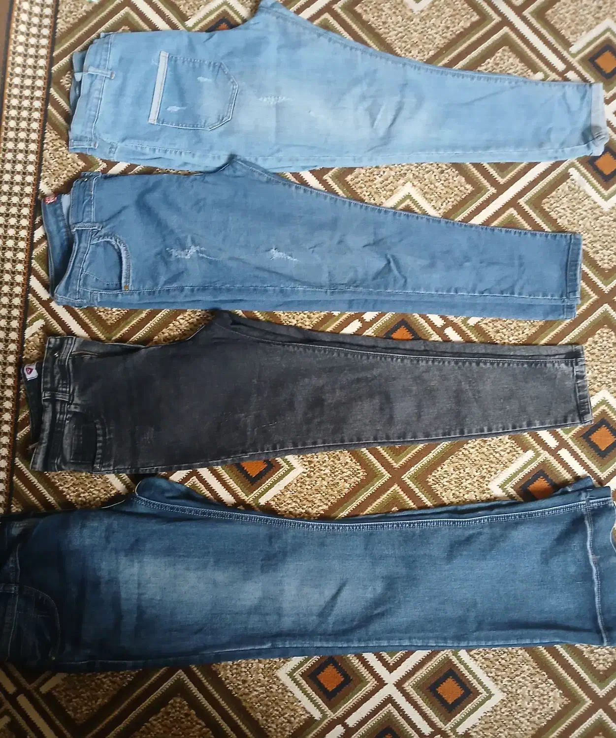 شلوار ومانتو لی جین پاییزه|لباس|کرمانشاه, |دیوار