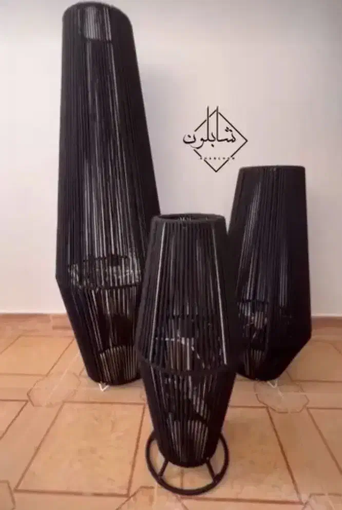 اپاژور ، مکرومه ،کنارسالنی|چراغ خواب و آباژور|کرج, باغستان|دیوار