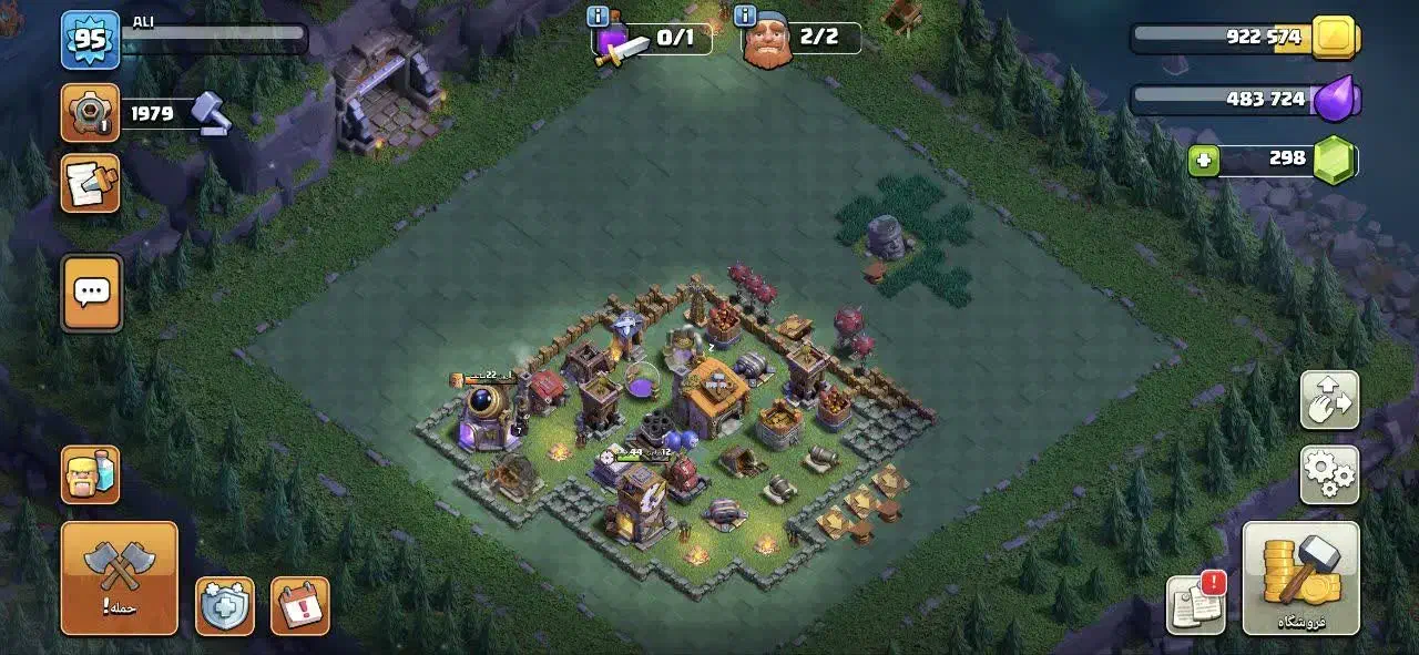 اکانت کلش اف کلنز|کنسول، بازی ویدئویی و آنلاین|تهران, شهرک هما|دیوار