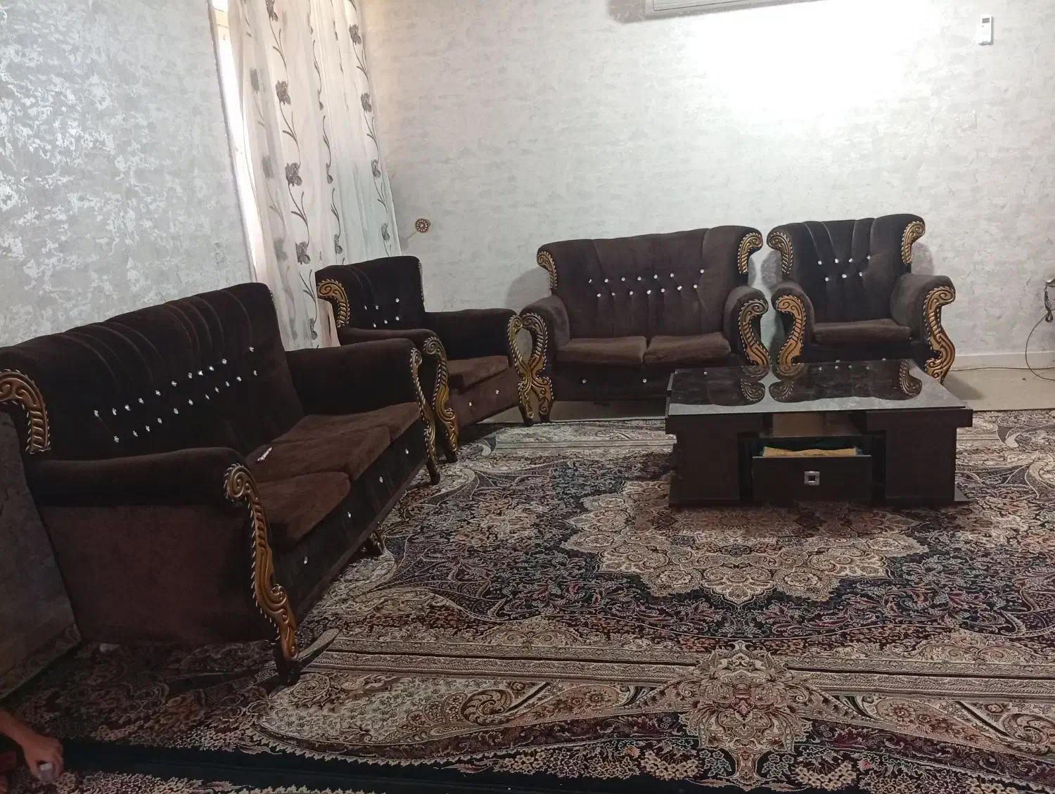 مبل طرح سلطنتی|مبلمان خانگی و میز عسلی|آبادان, |دیوار