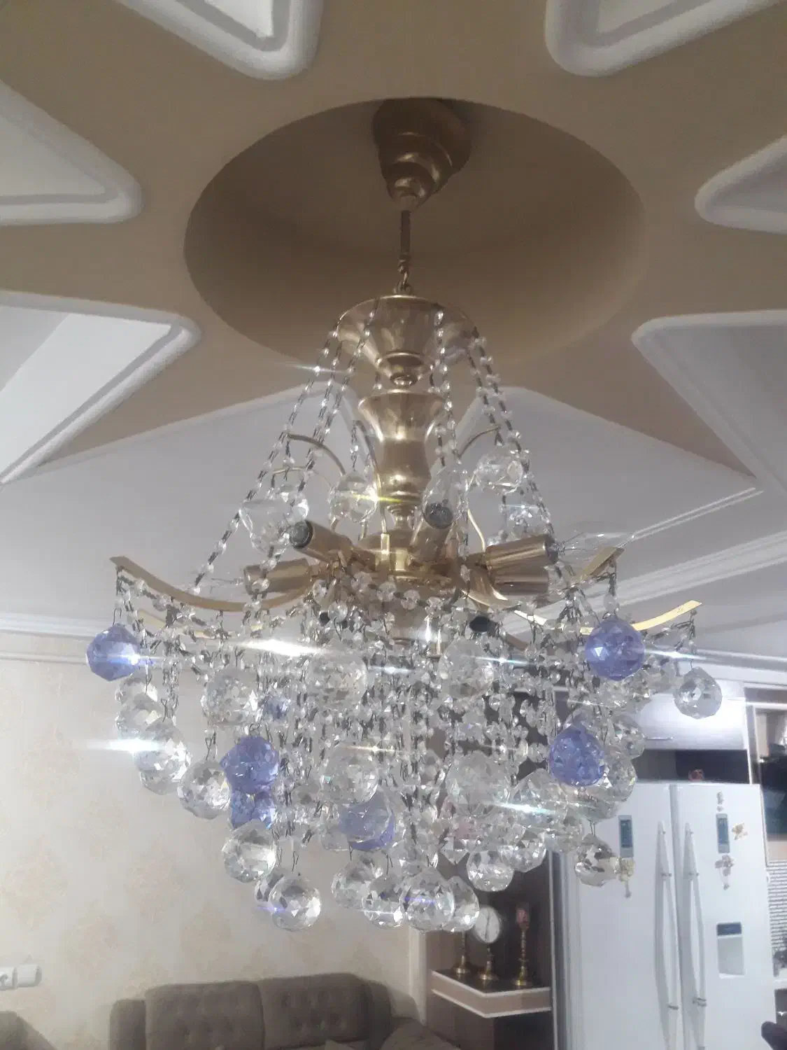 لوستر|لوستر و چراغ آویز|اهواز, فرهنگ شهر|دیوار