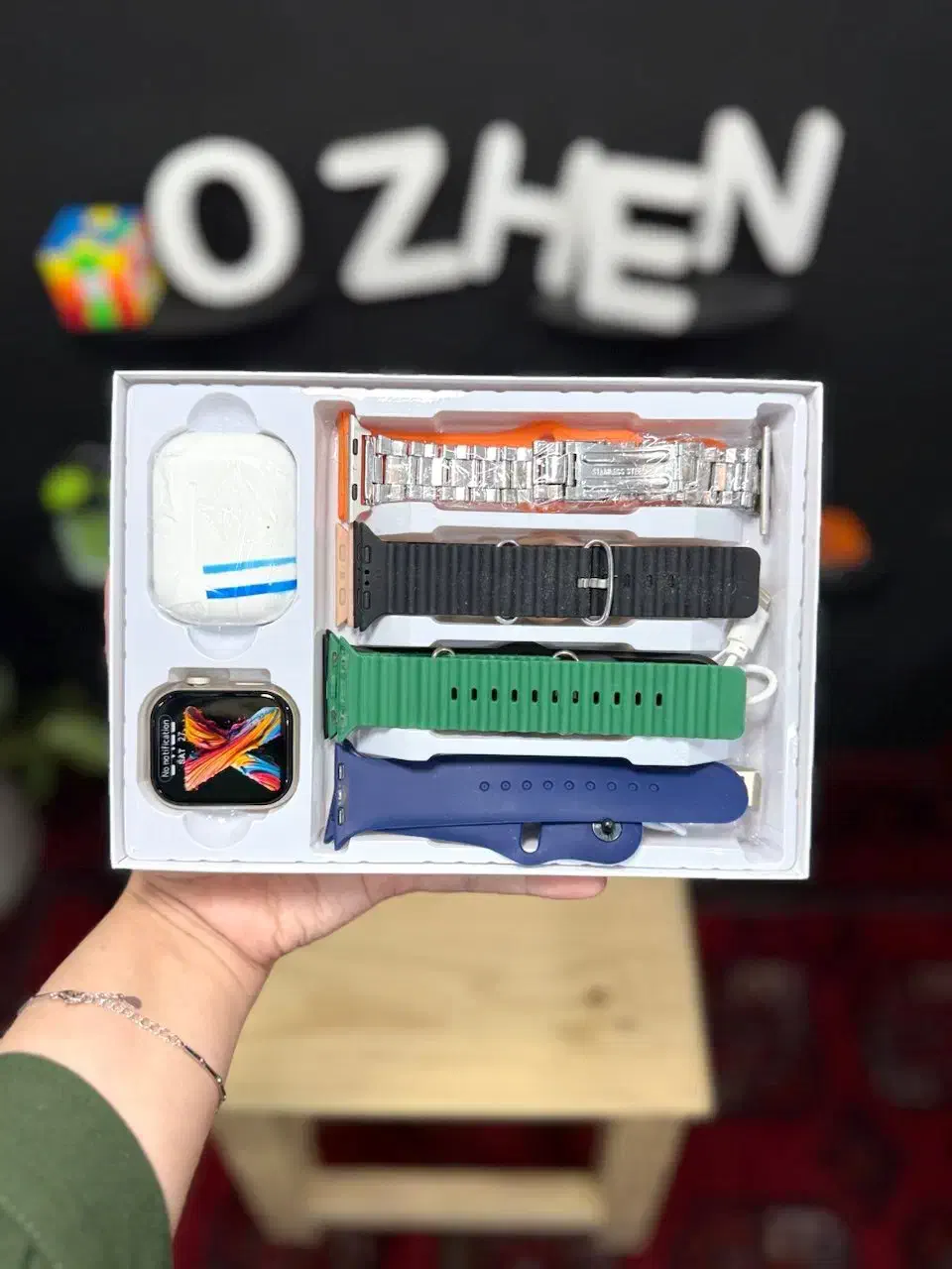 ساعت هوشمند KW53 MAX (هفت بند+ایرپاد) ارسال رایگان|ساعت|قم, میرزائیه|دیوار