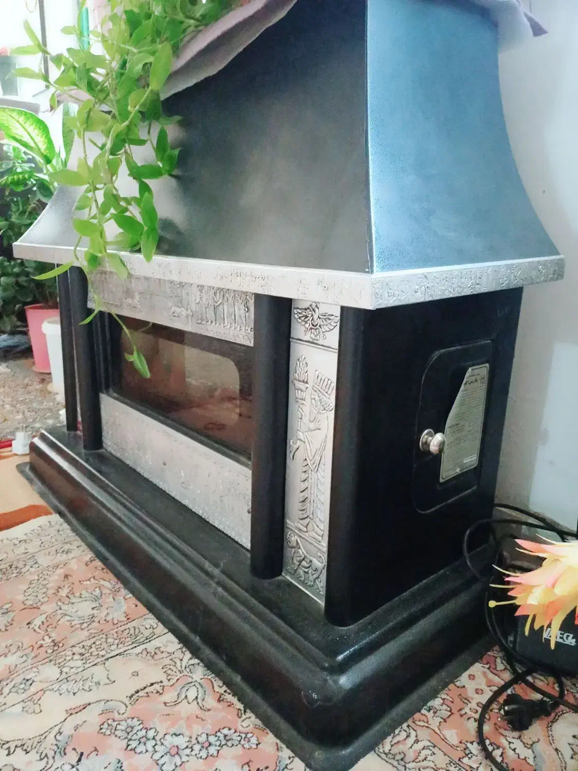 بخاری شومینه|بخاری، هیتر، شومینه|خرم‌آباد, |دیوار