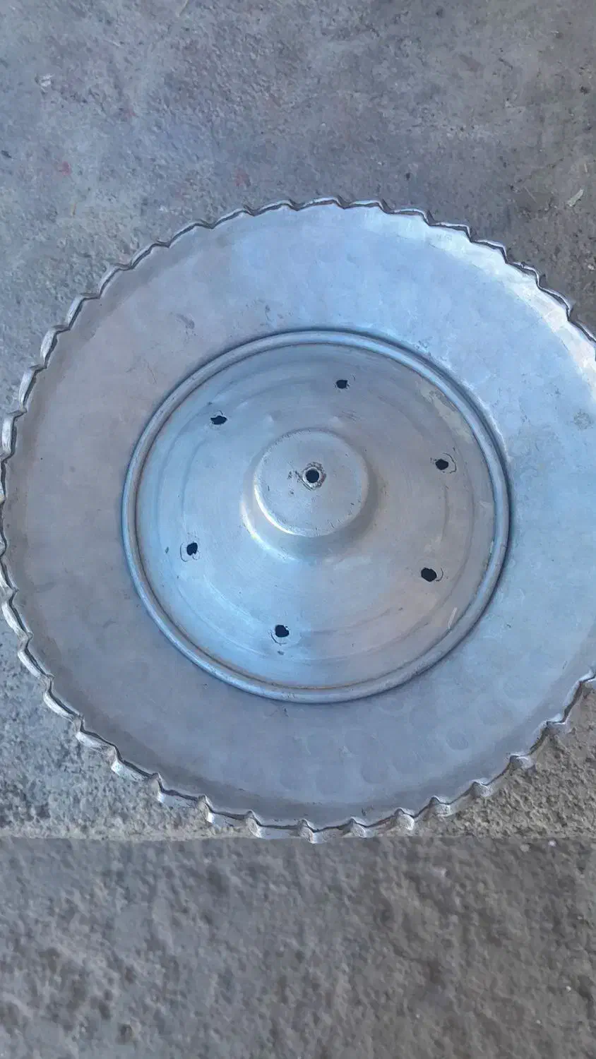 لگن دستشویی قدیمی|کلکسیون اشیاء عتیقه|ایذه, |دیوار