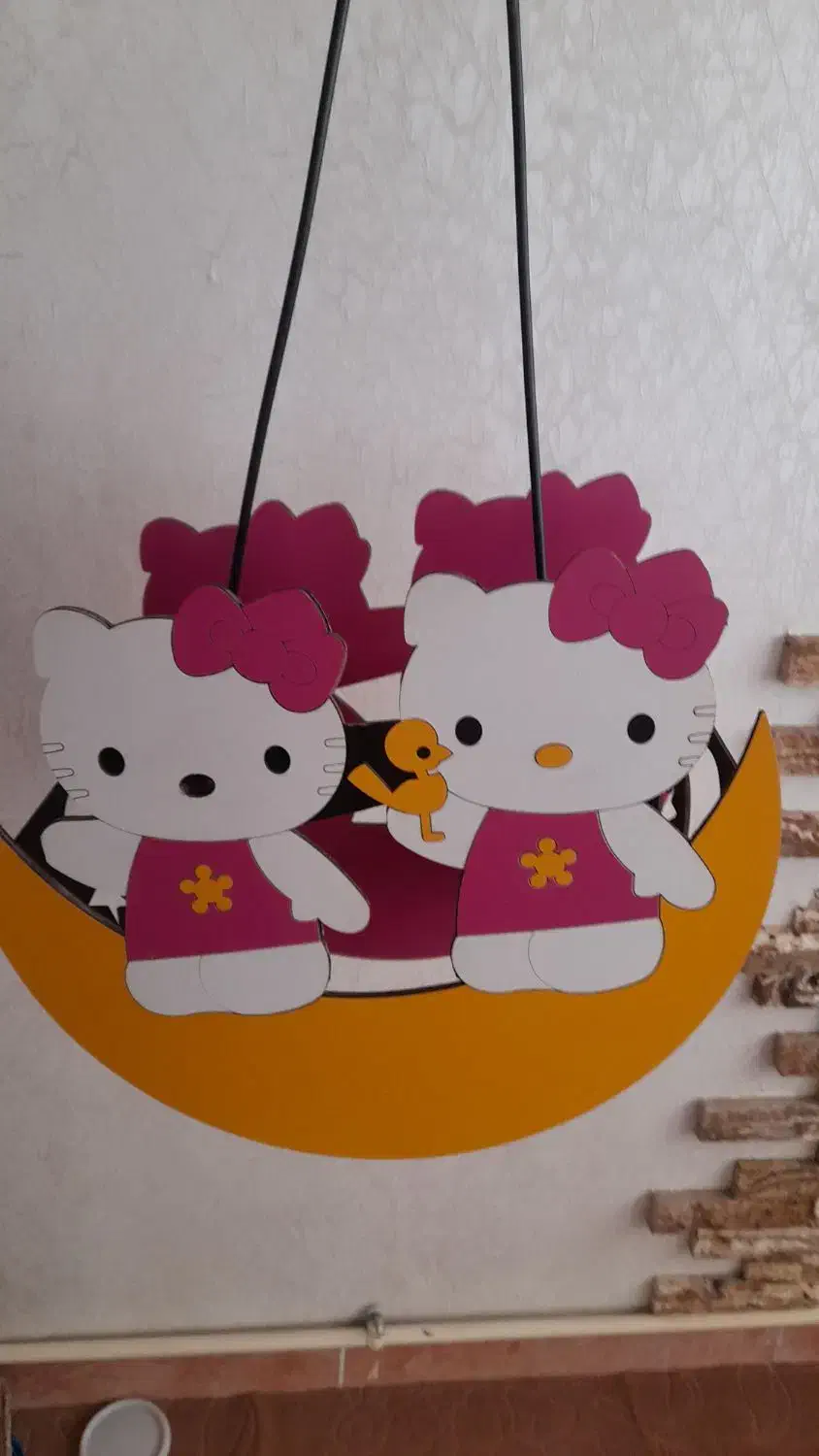 لوستر اتاق کودک|لوستر و چراغ آویز|اردبیل, |دیوار