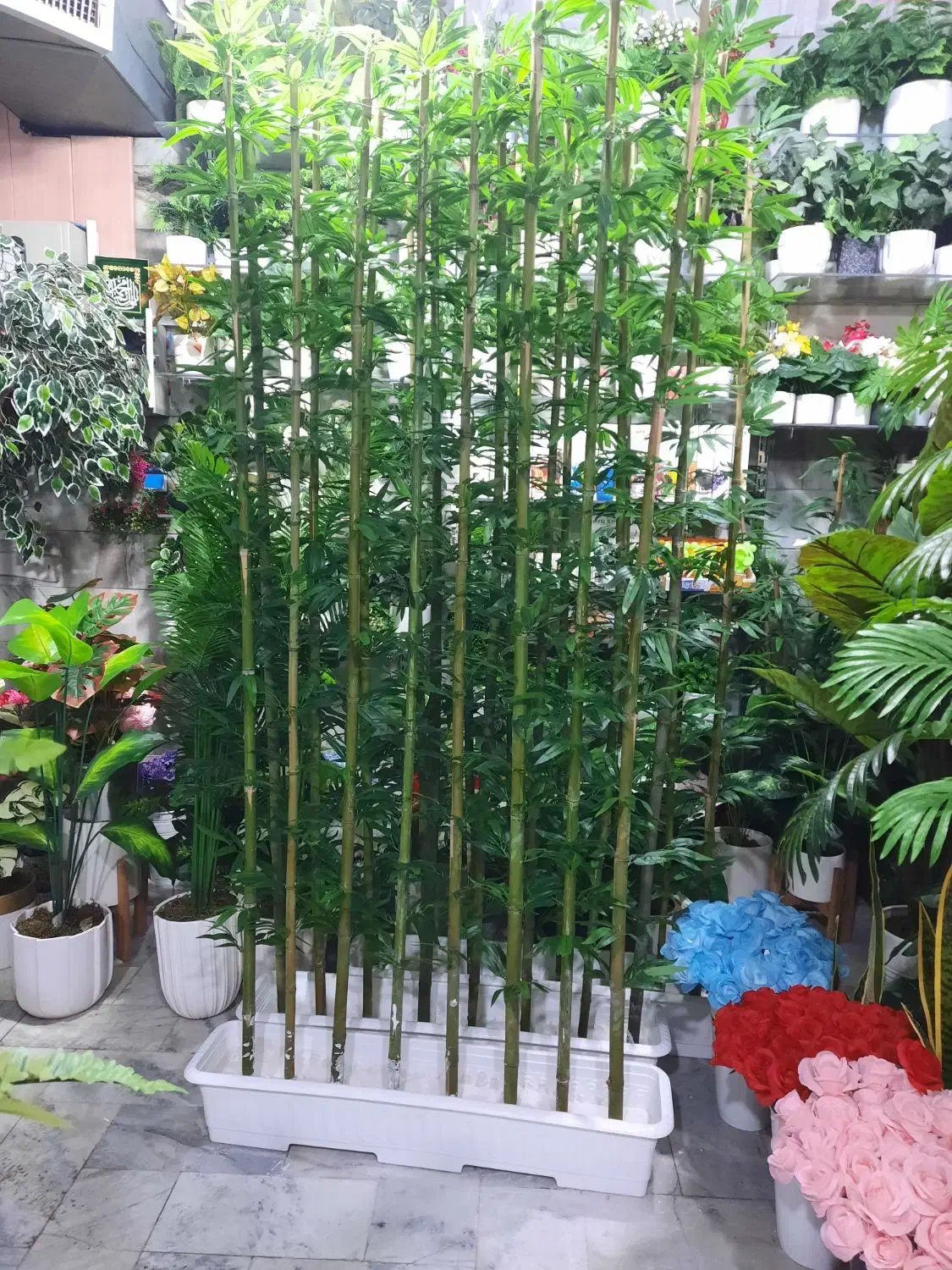 بامبو خیزران گل مصنوعی درختچه مصنوعی|گل مصنوعی|تهران, باغ خزانه|دیوار
