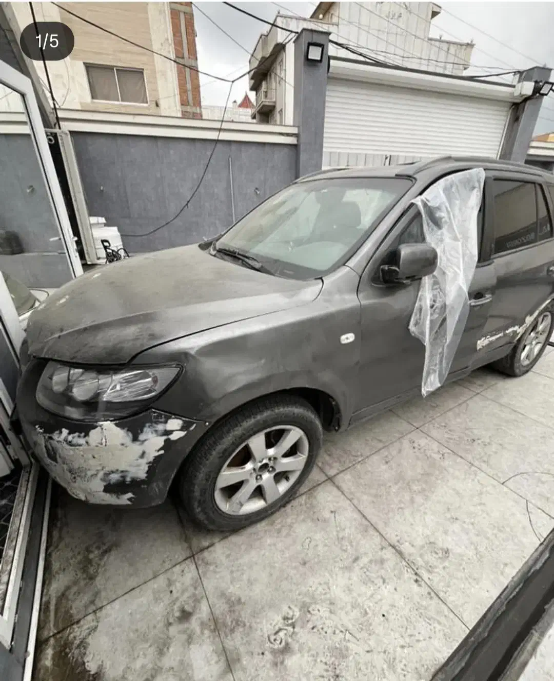 سانتافه ۲۰۰۷ سقف ستون سالم فول کامل|خودرو سواری و وانت|بندر ترکمن, |دیوار