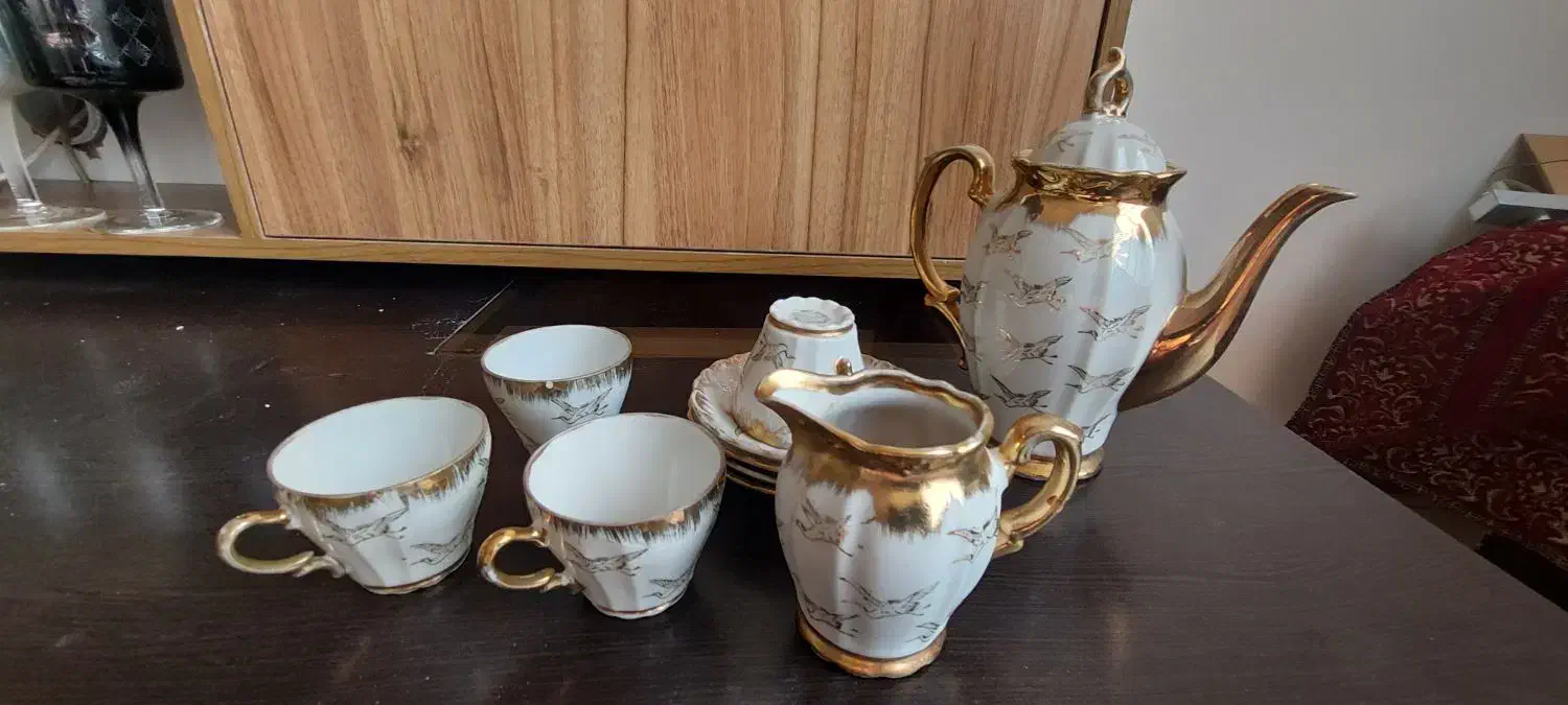 ست چینی قهوه خوری|ظروف سرو و پذیرایی|کیش, |دیوار