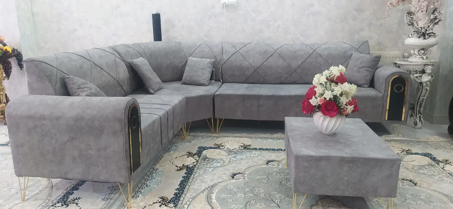 مبل ال هفت نفره|مبلمان خانگی و میز عسلی|الوند, |دیوار