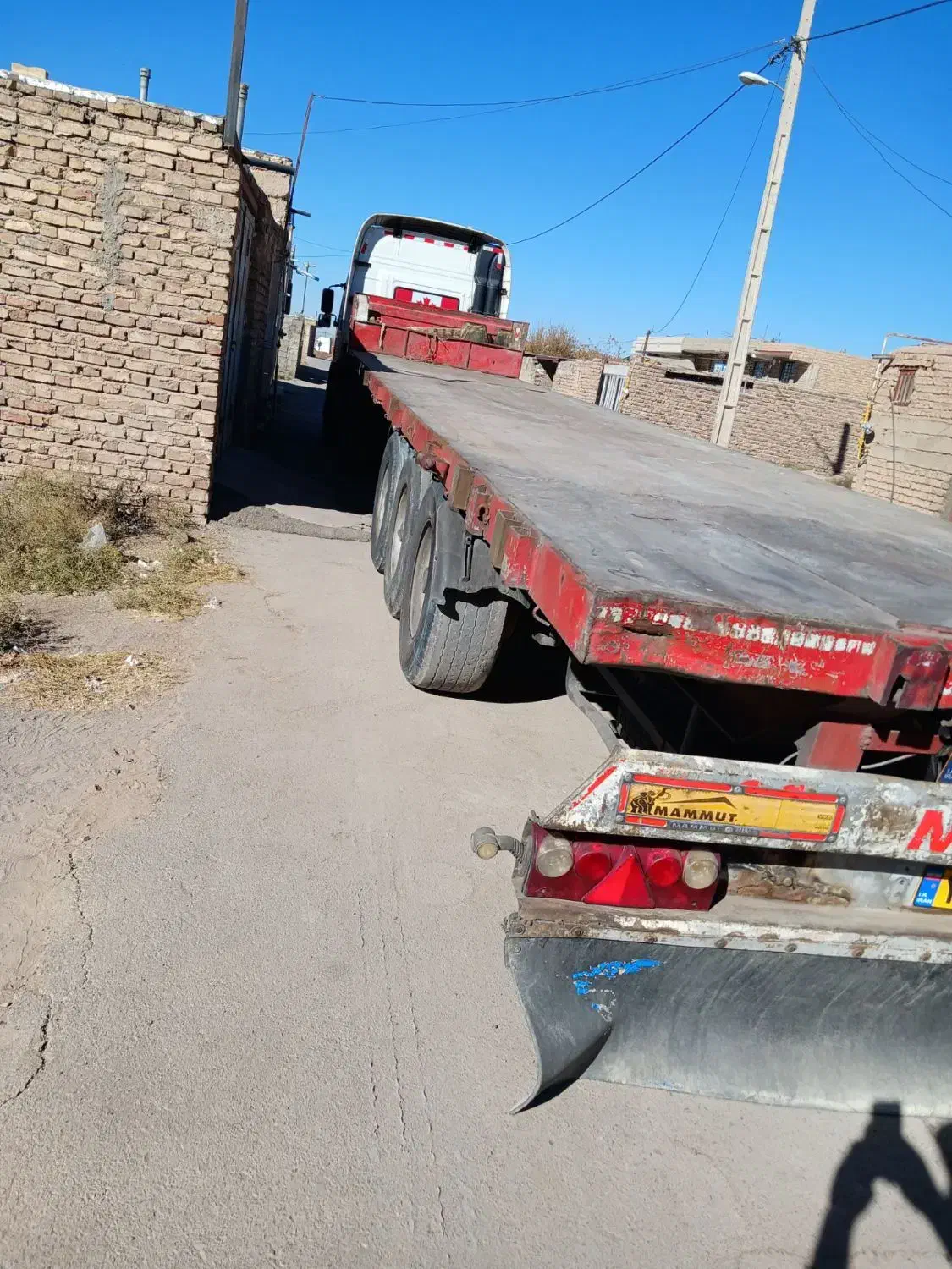 تریلی کفی ۳محور|خودرو سنگین|نگار, |دیوار