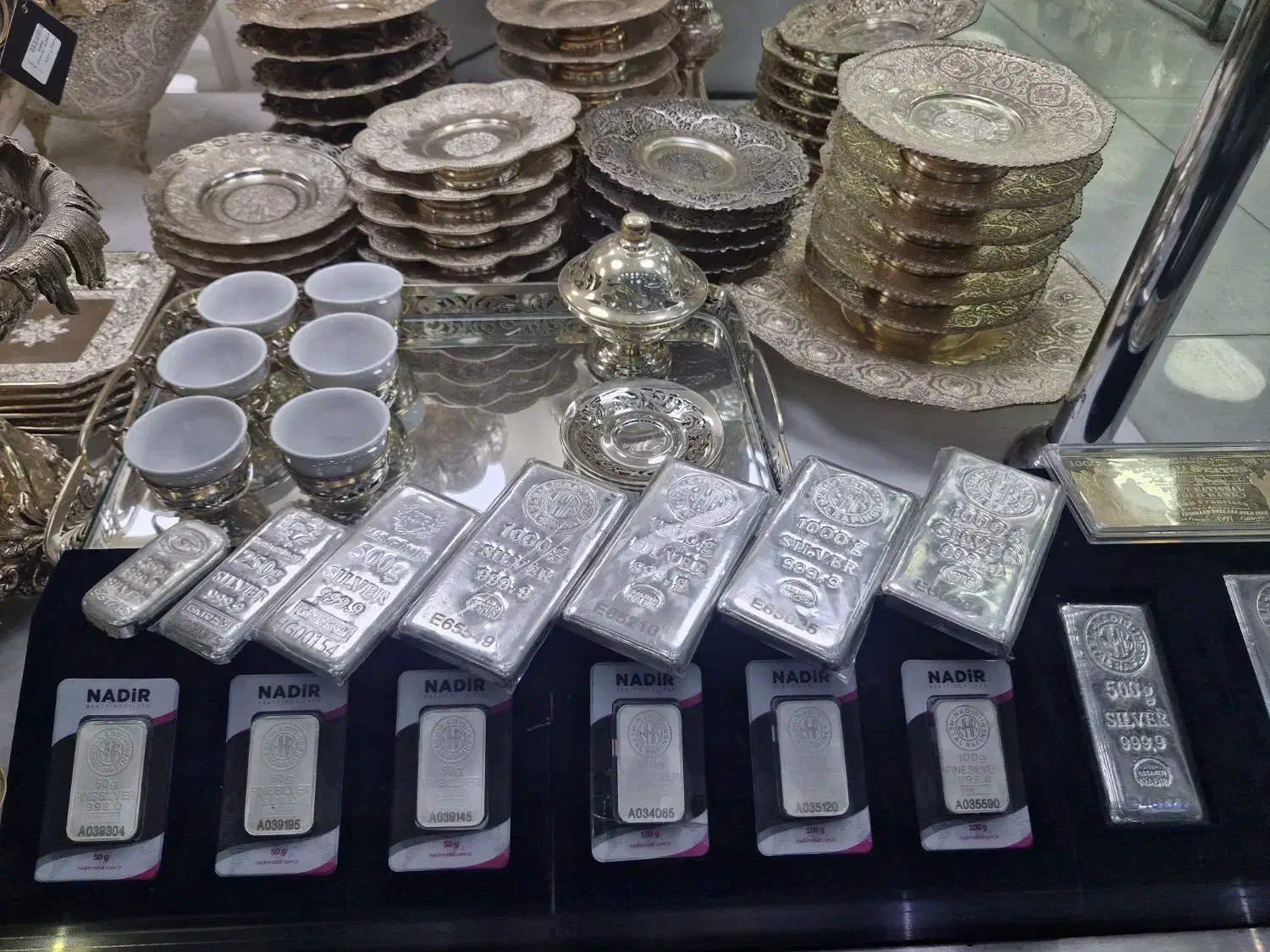 ساچمه و شمش نقره|زیورآلات و اکسسوری|تهران, تجریش|دیوار