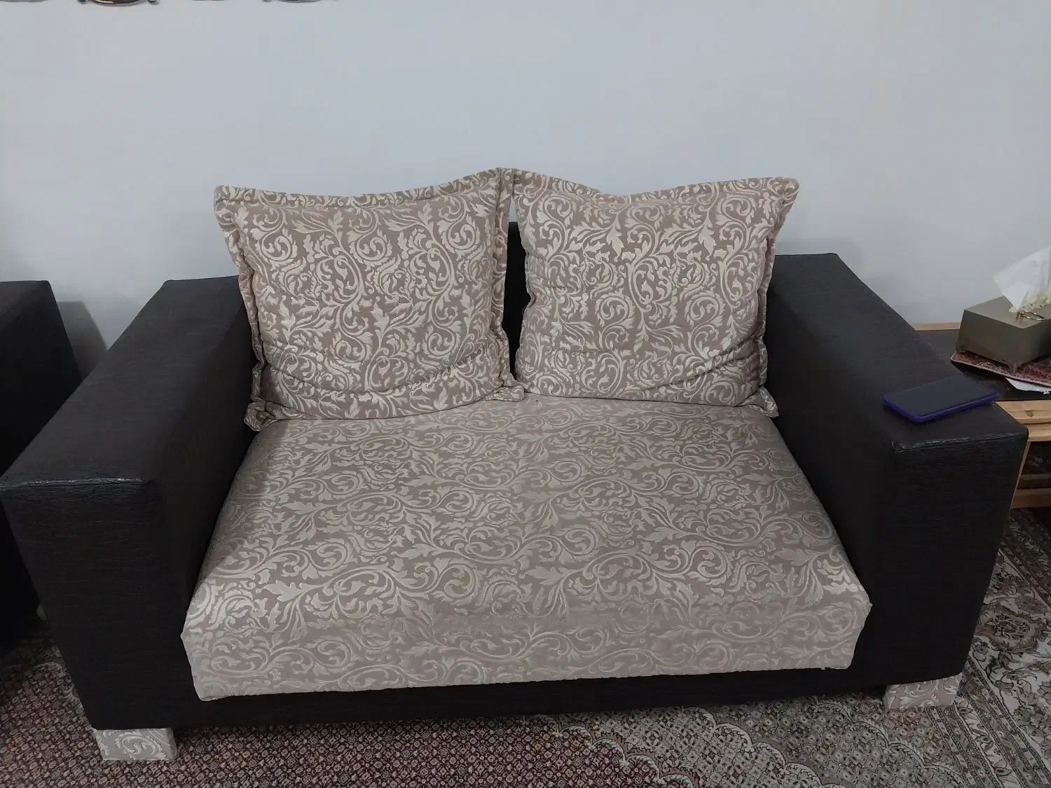 مبل هفت نفره با میز و سه عسلی|مبلمان خانگی و میز عسلی|داراب, |دیوار