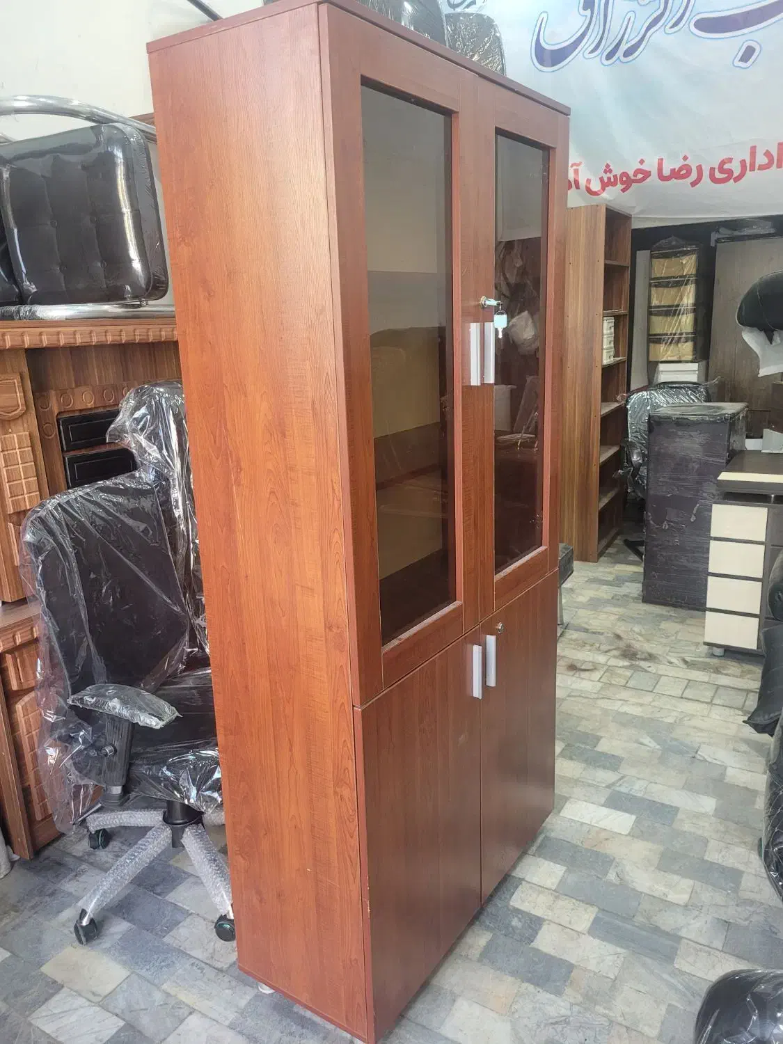 کتاب خانه فول MDF|کتابخانه، شلف، قفسه‌های دیواری|قم, نیروگاه|دیوار