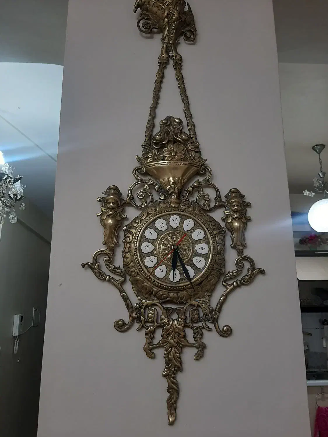 ساعت برنز|ساعت دیواری و تزئینی|تبریز, |دیوار