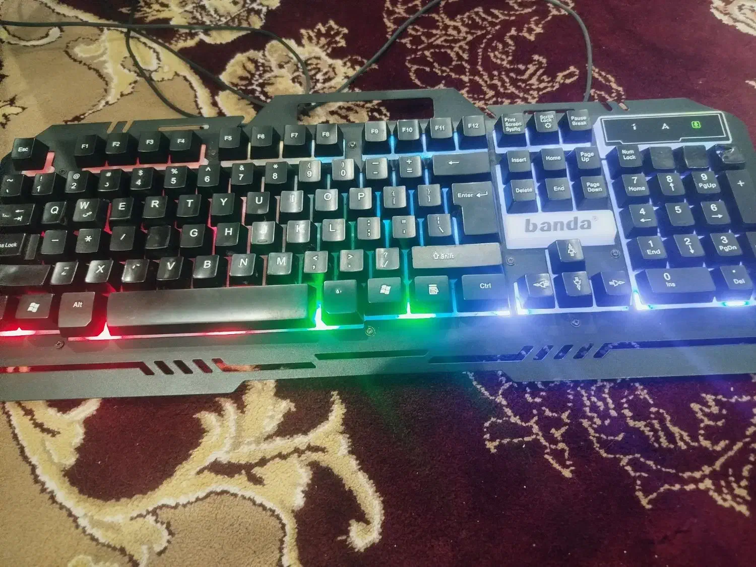 کیبرد گیمینگ RGB|قطعات و لوازم جانبی رایانه|مشهد, محمدآباد|دیوار