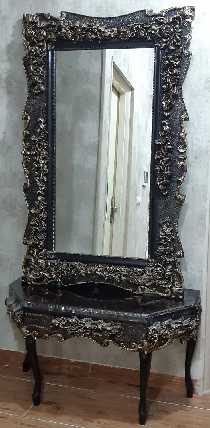 آینه وکنسول|بوفه، ویترین، کنسول|کرمانشاه, |دیوار