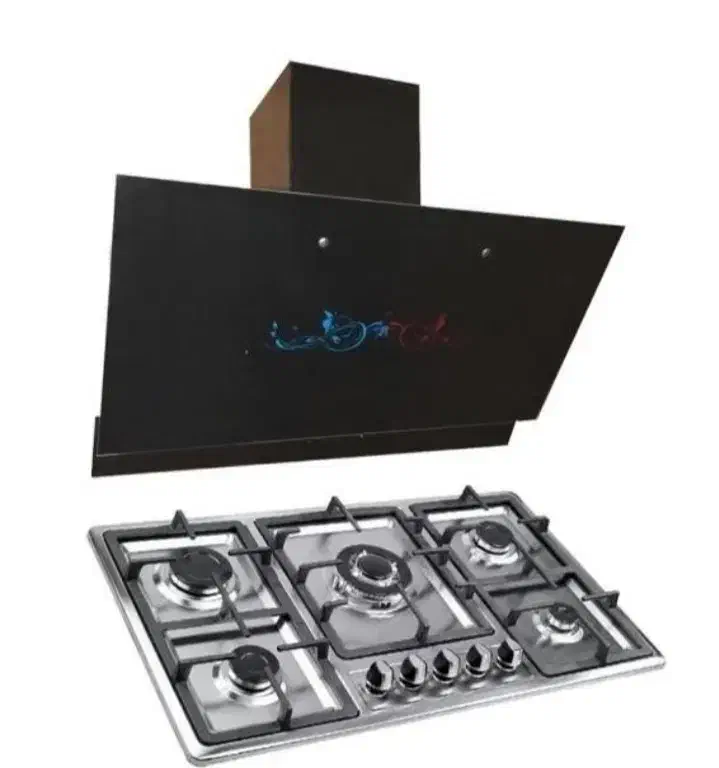 ست کامل / اجاق گاز استیل / هود لمسی مخفی و مورب|عمده‌فروشی|زاهدان, |دیوار